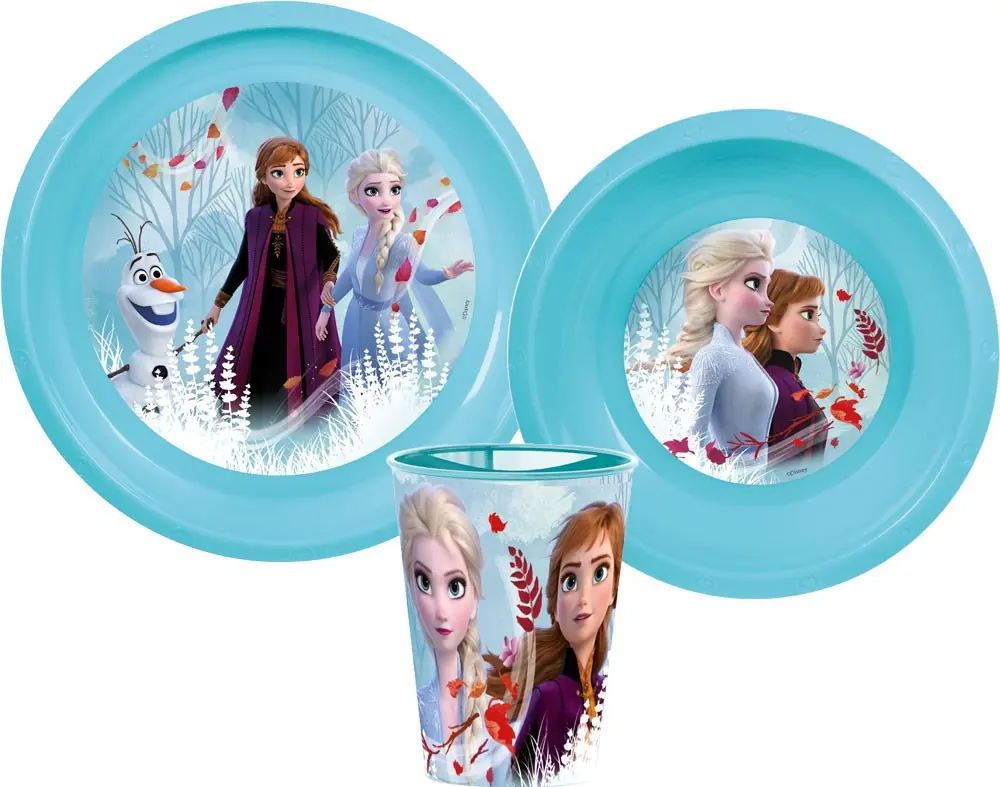 Disney Frozen set posuđa, plastični set fotografija proizvoda