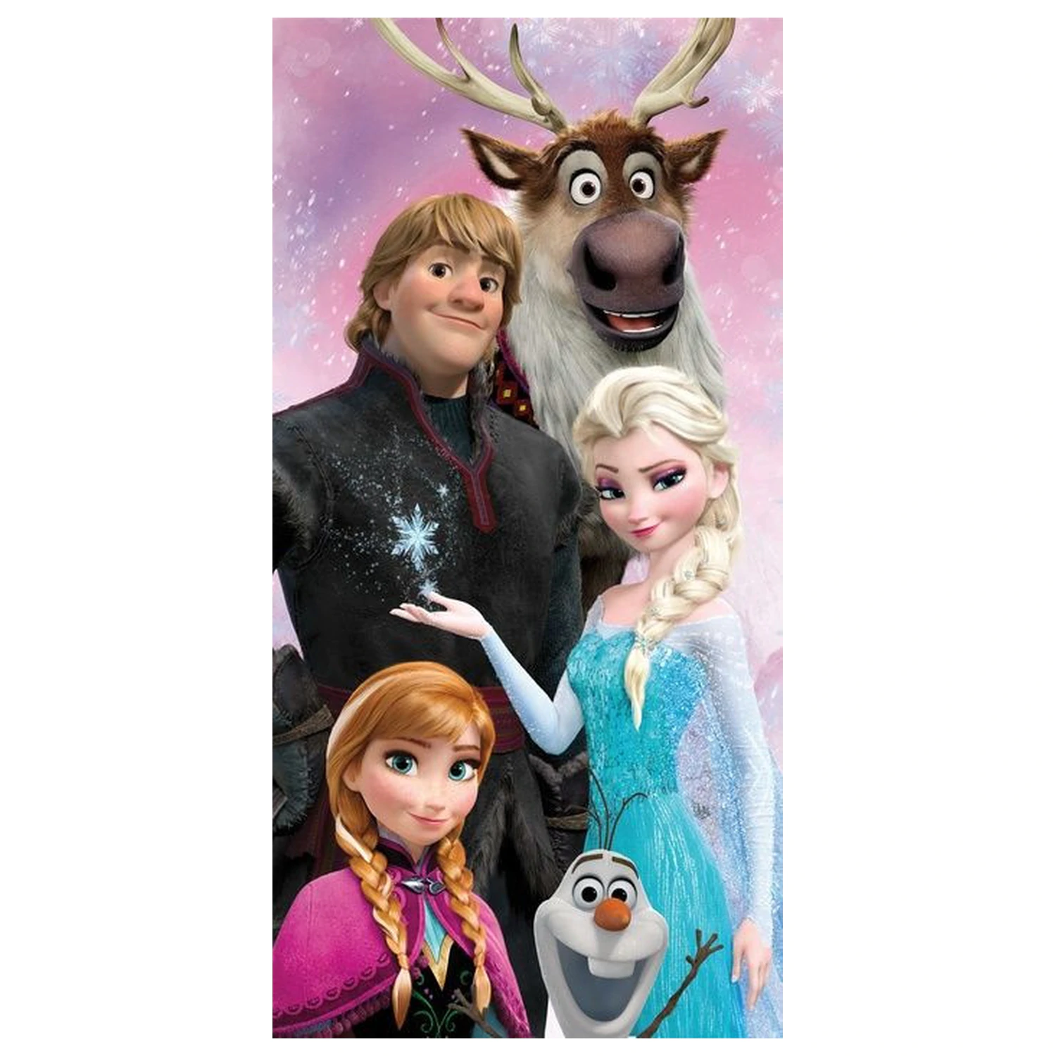 Disney Frozen Family & Friends ručnik za kupanje, ručnik za plažu fotografija proizvoda