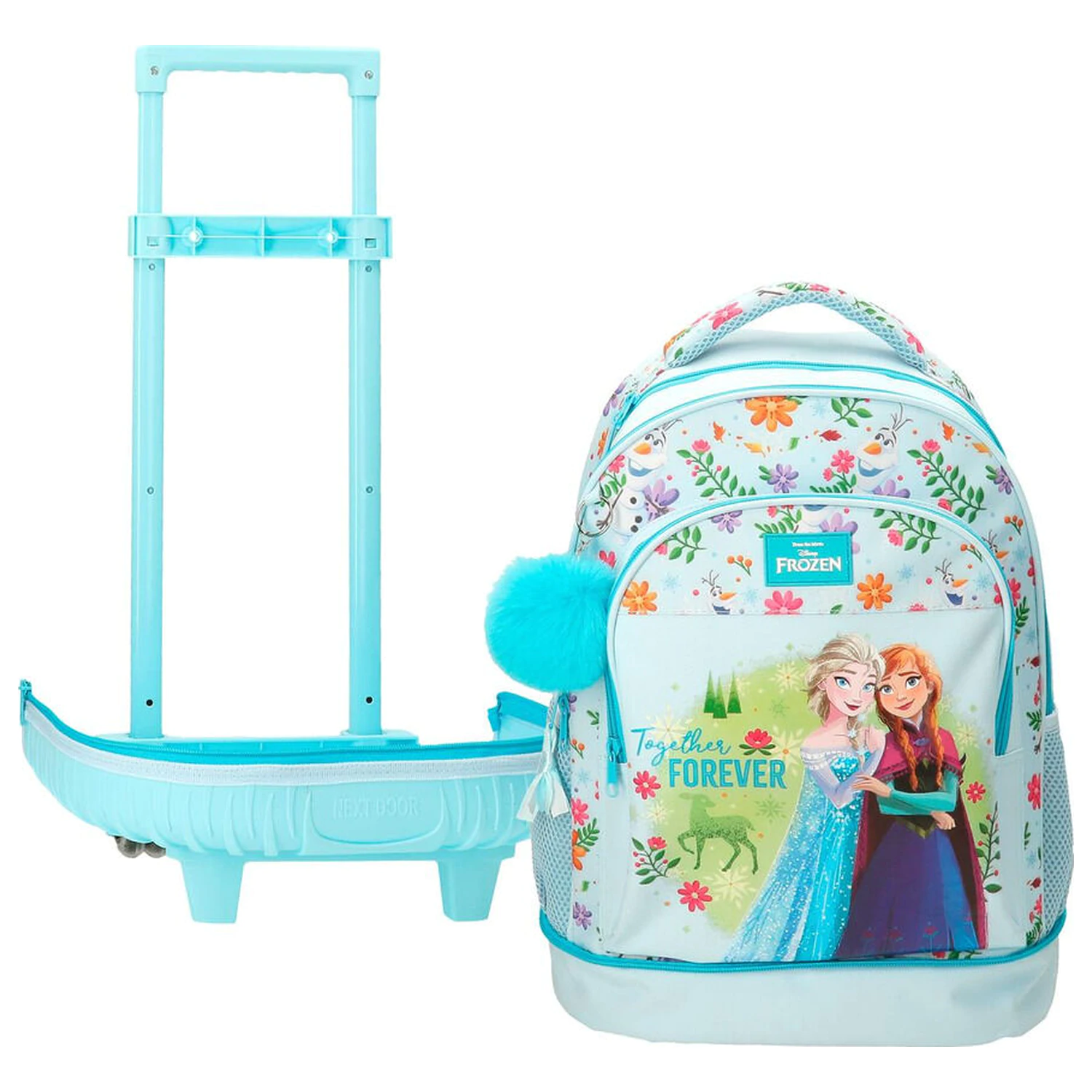 Disney Frozen Forever izvlačivi kompaktni putni kovčeg na kotačićima 43 cm fotografija proizvoda