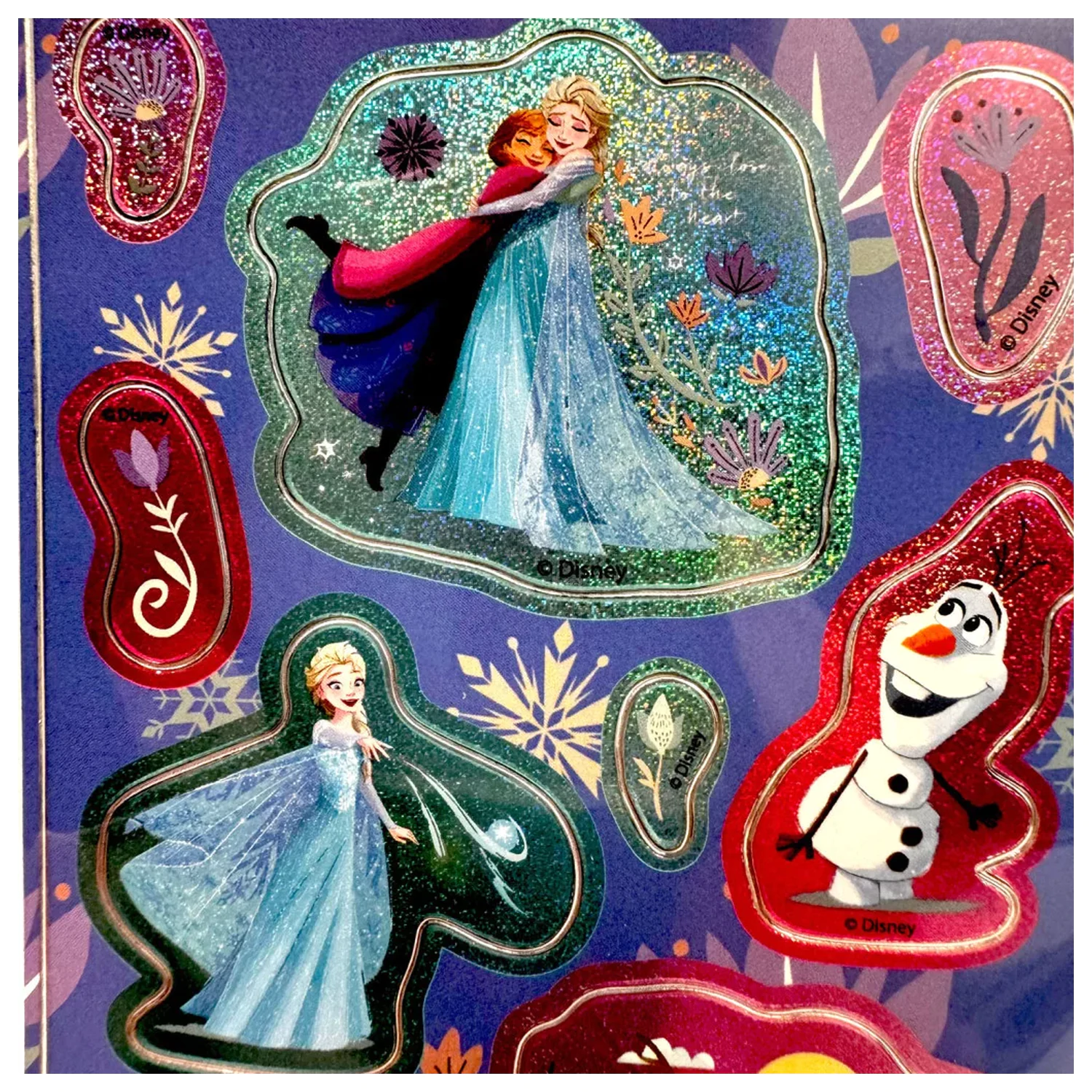 Disney Frozen Friends Hug Holografski Set Naljepnica fotografija proizvoda