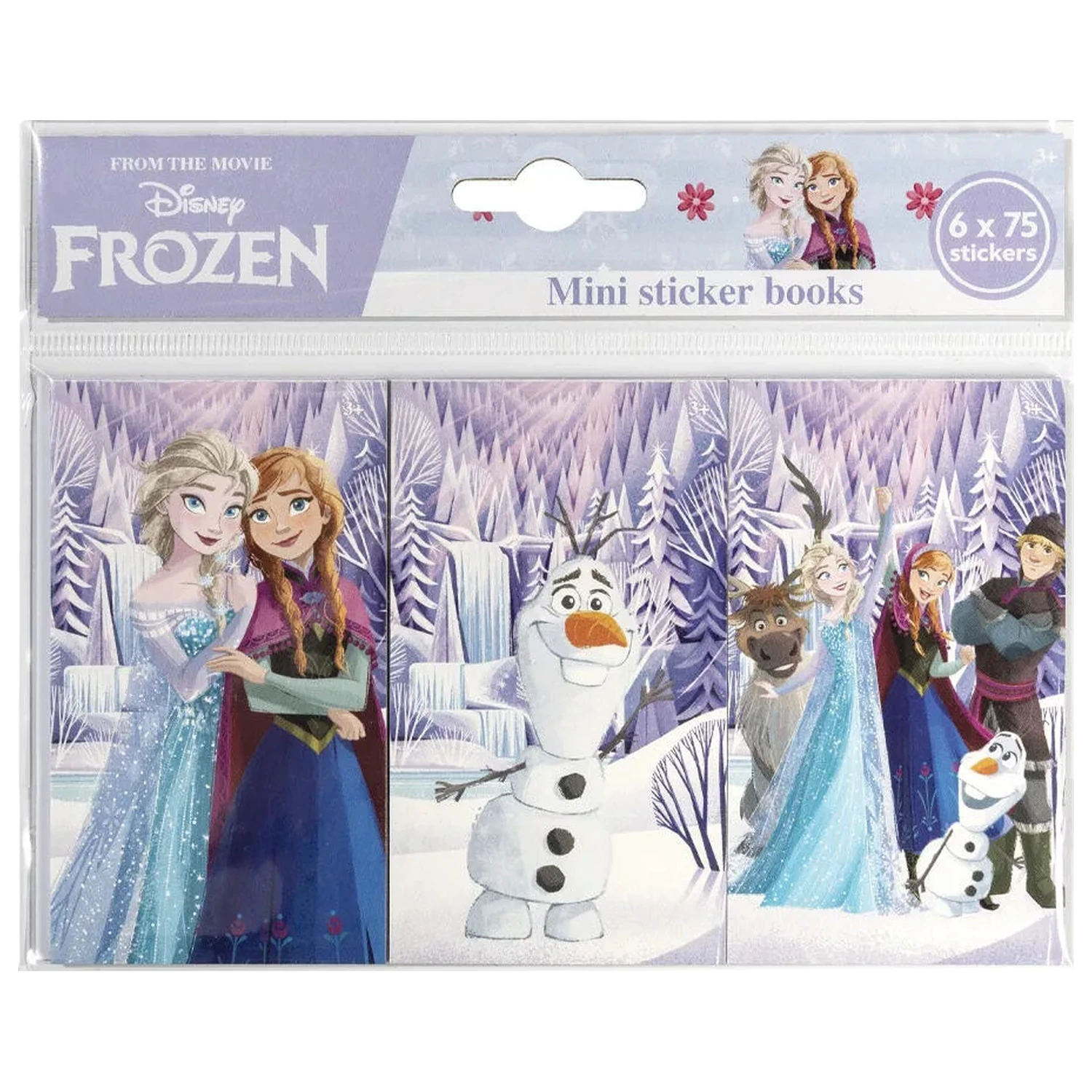 Disney Frozen Friends mini set naljepnica, 6 komada fotografija proizvoda