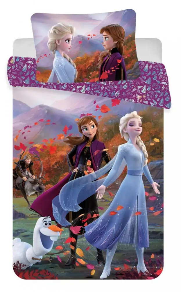 Disney Frozen Dječja navlaka za poplun 100x135 cm, 40x60 cm fotografija proizvoda