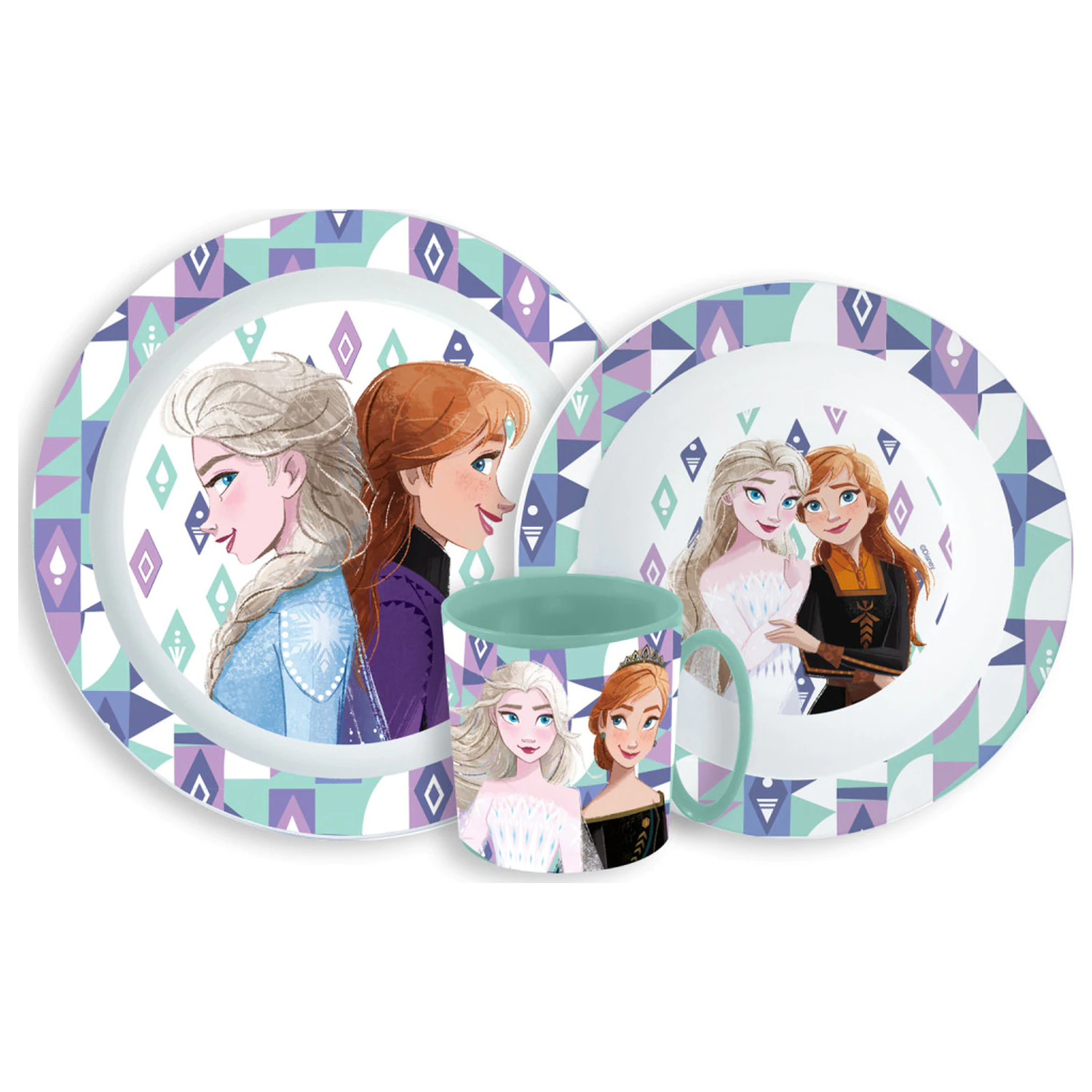 Disney Frozen Ice Magic set posuđa, mikro plastični set sa šalicom fotografija proizvoda