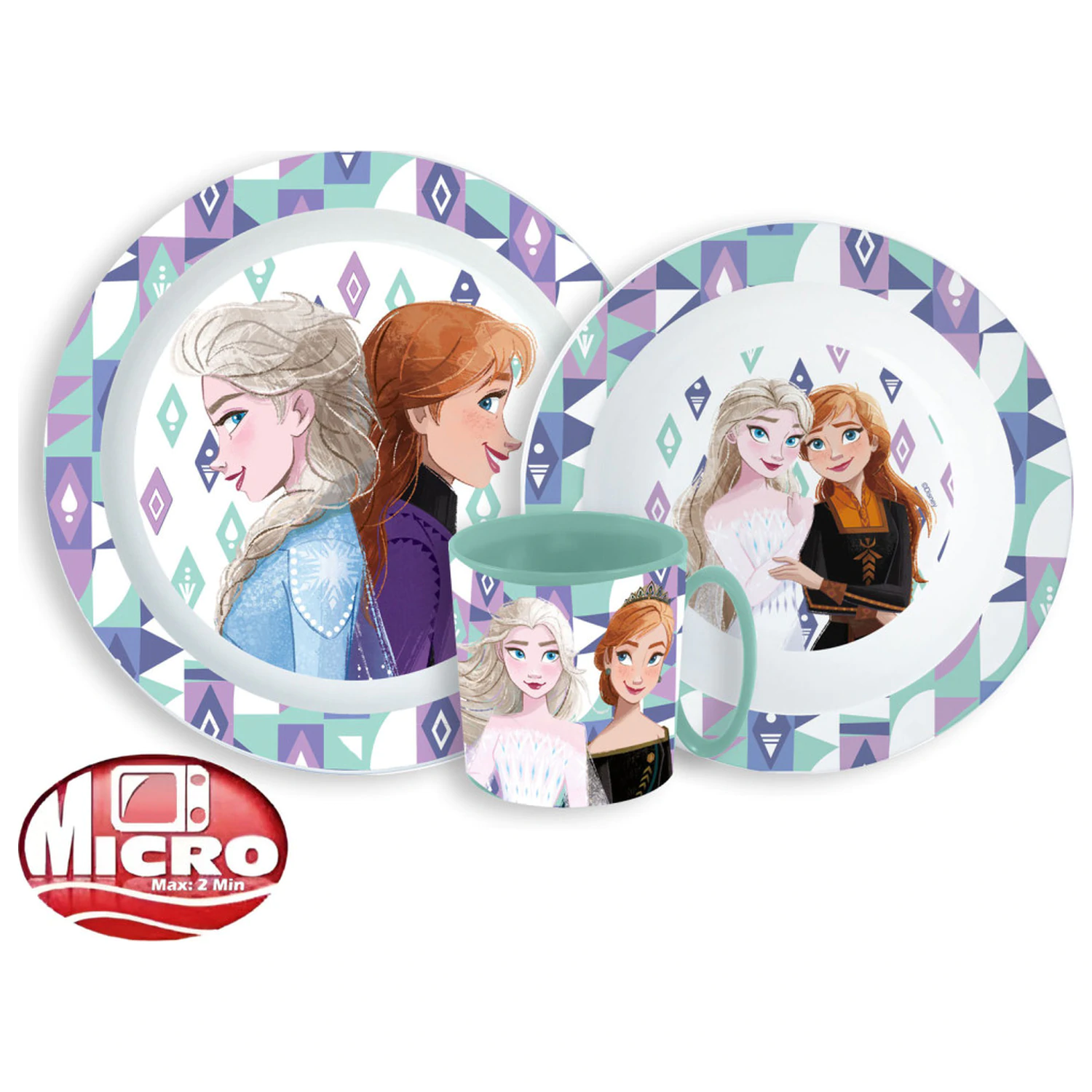 Disney Frozen Ice Magic set posuđa, mikro plastični set sa šalicom fotografija proizvoda