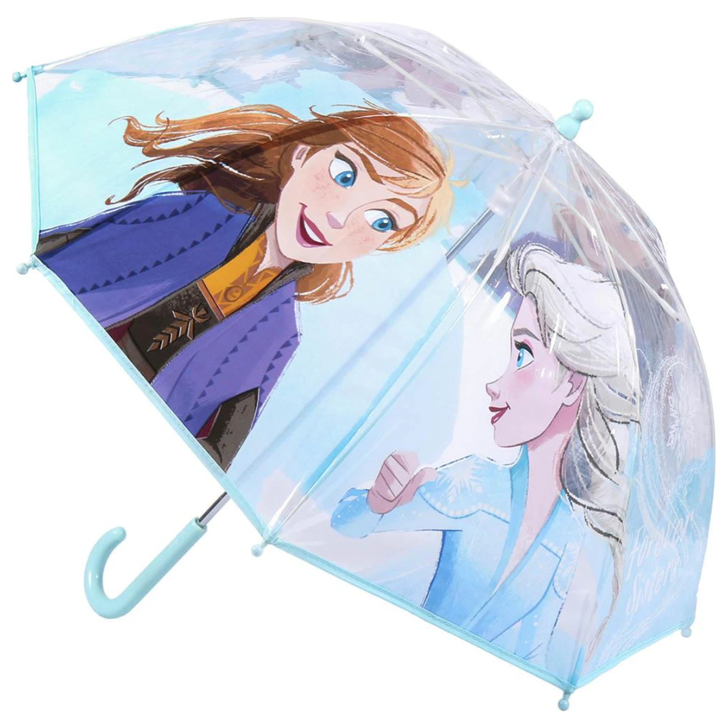 Disney Frozen Icy Drizzle Dječji prozirni kišobran Ø71 cm fotografija proizvoda