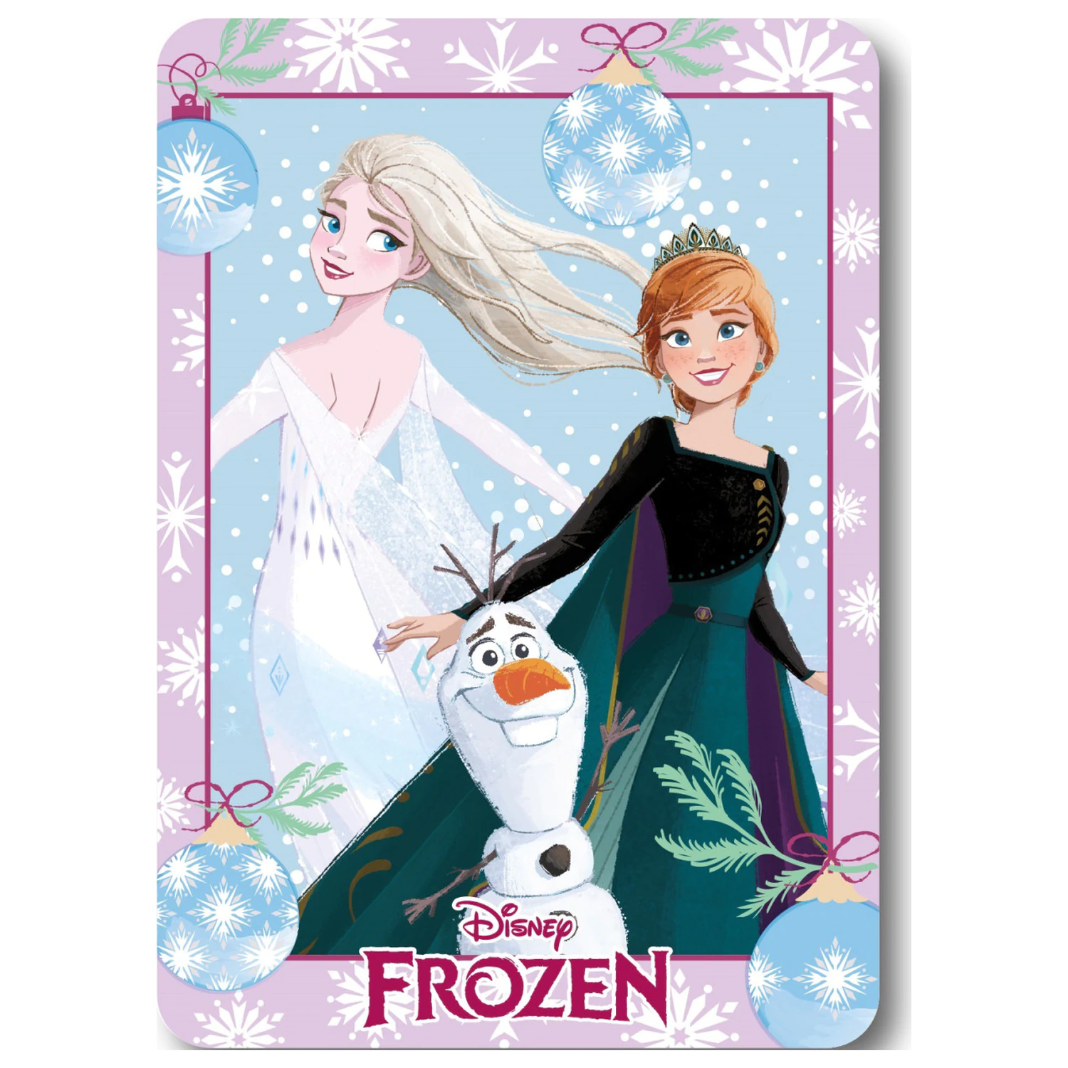 Disney Frozen božićna deka od flisa fotografija proizvoda