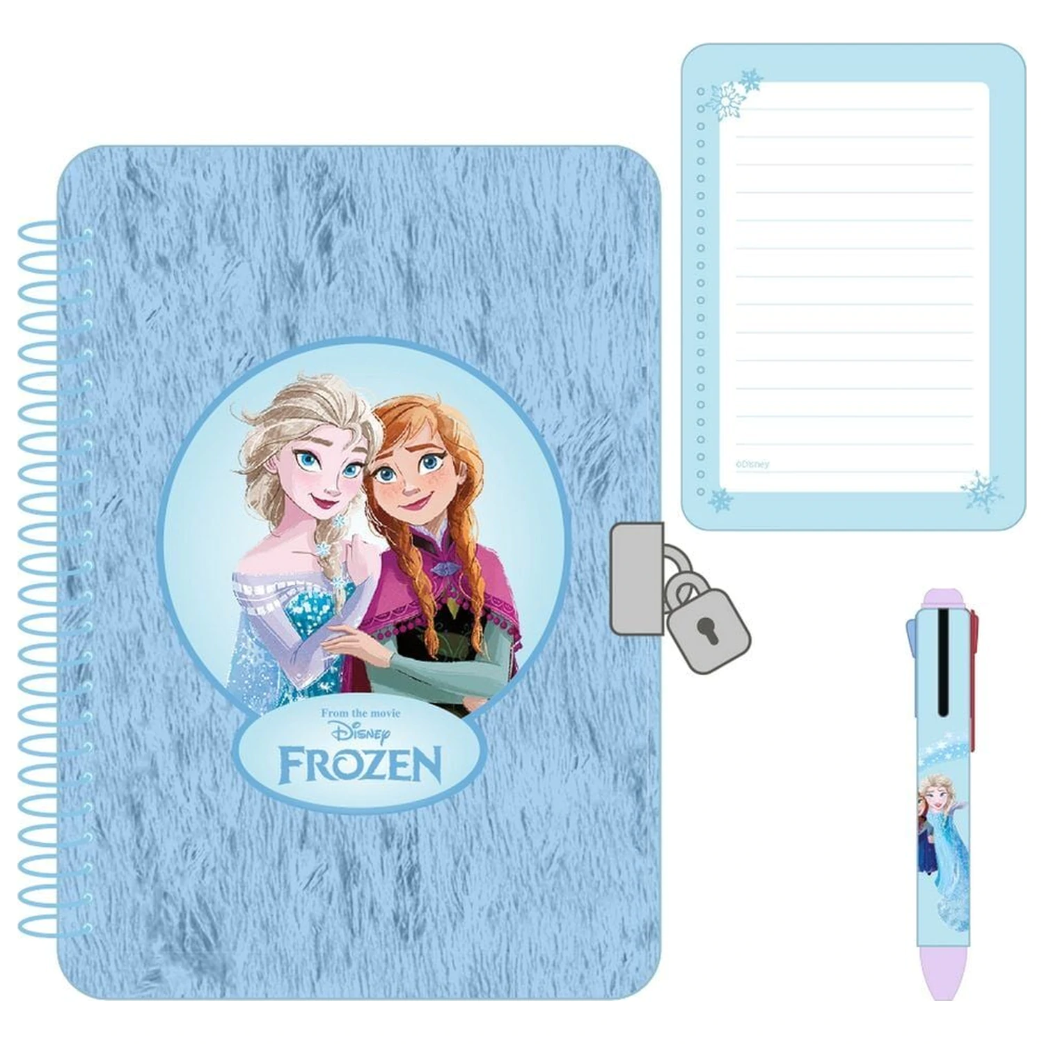 Disney Frozen Dnevnik + olovka u 4 boje fotografija proizvoda