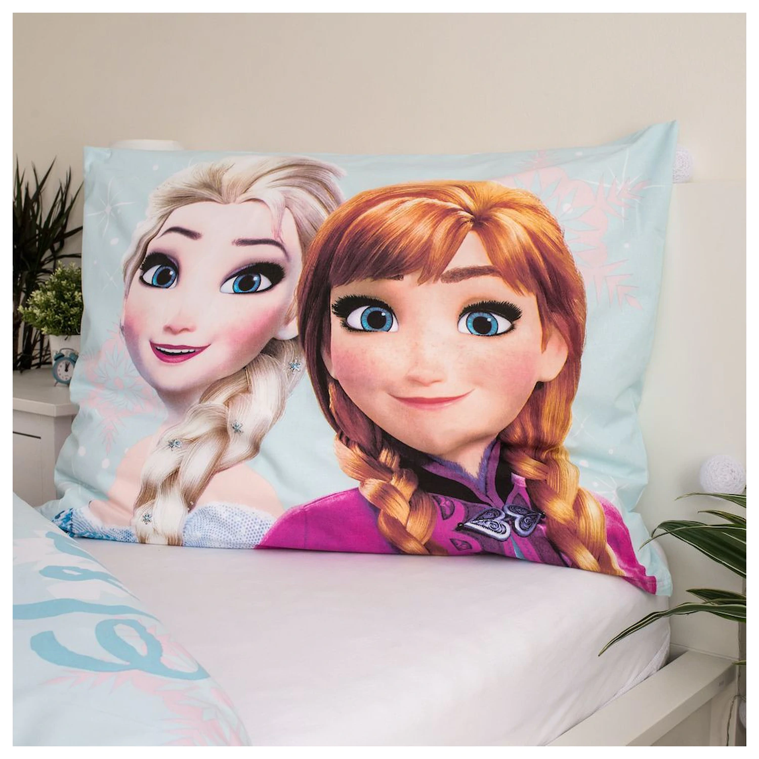 Disney Frozen Svijetloplava navlaka za poplun fotografija proizvoda