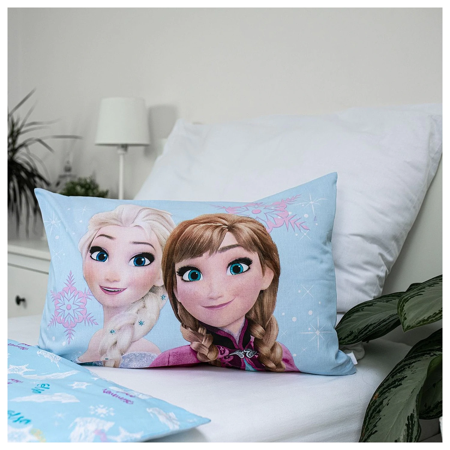Disney Frozen Svijetloplava navlaka za poplun za malu djecu/predškolce fotografija proizvoda