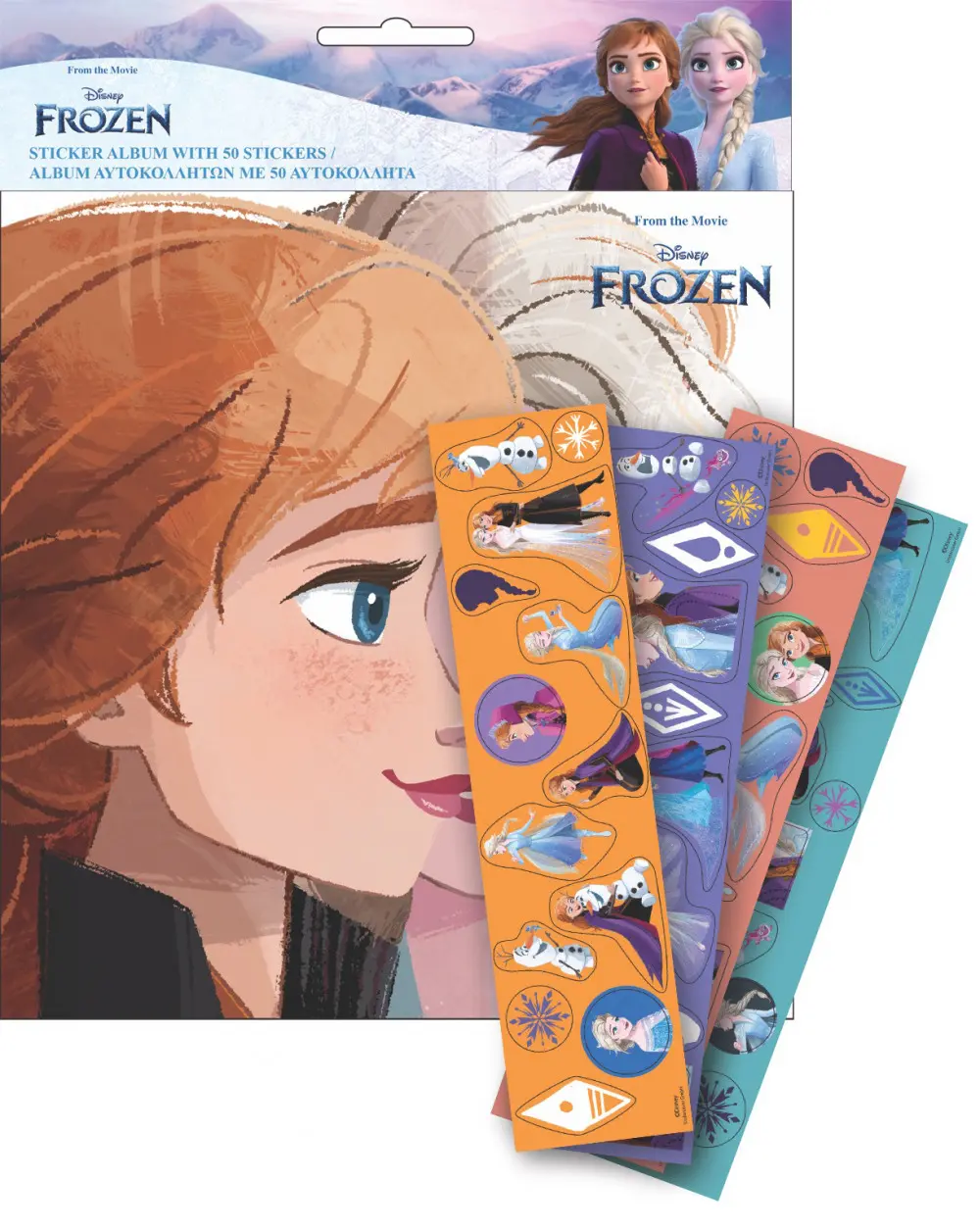 Disney Frozen Album za sličice s 50 sličica fotografija proizvoda