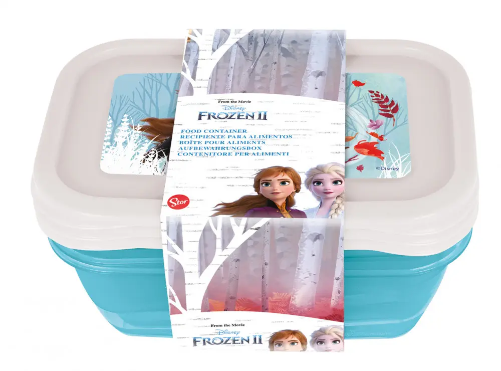 Disney Frozen plastični set od 3 kutije za ručak fotografija proizvoda