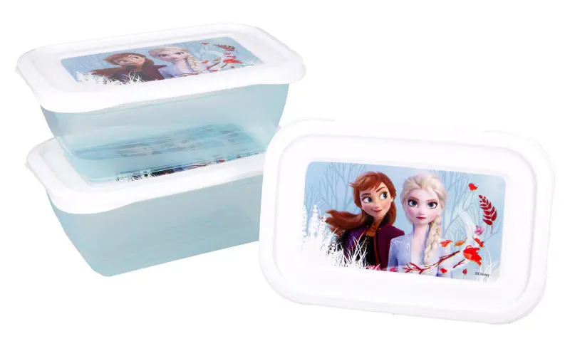 Disney Frozen plastični set od 3 kutije za ručak fotografija proizvoda