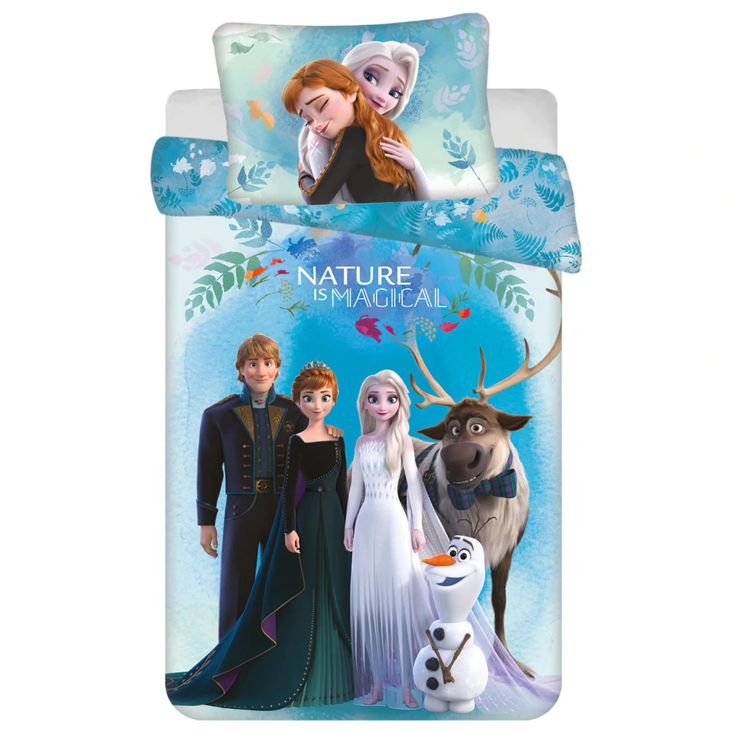 Disney Frozen Nature is Magical Dječja i za malu djecu navlaka za poplun fotografija proizvoda