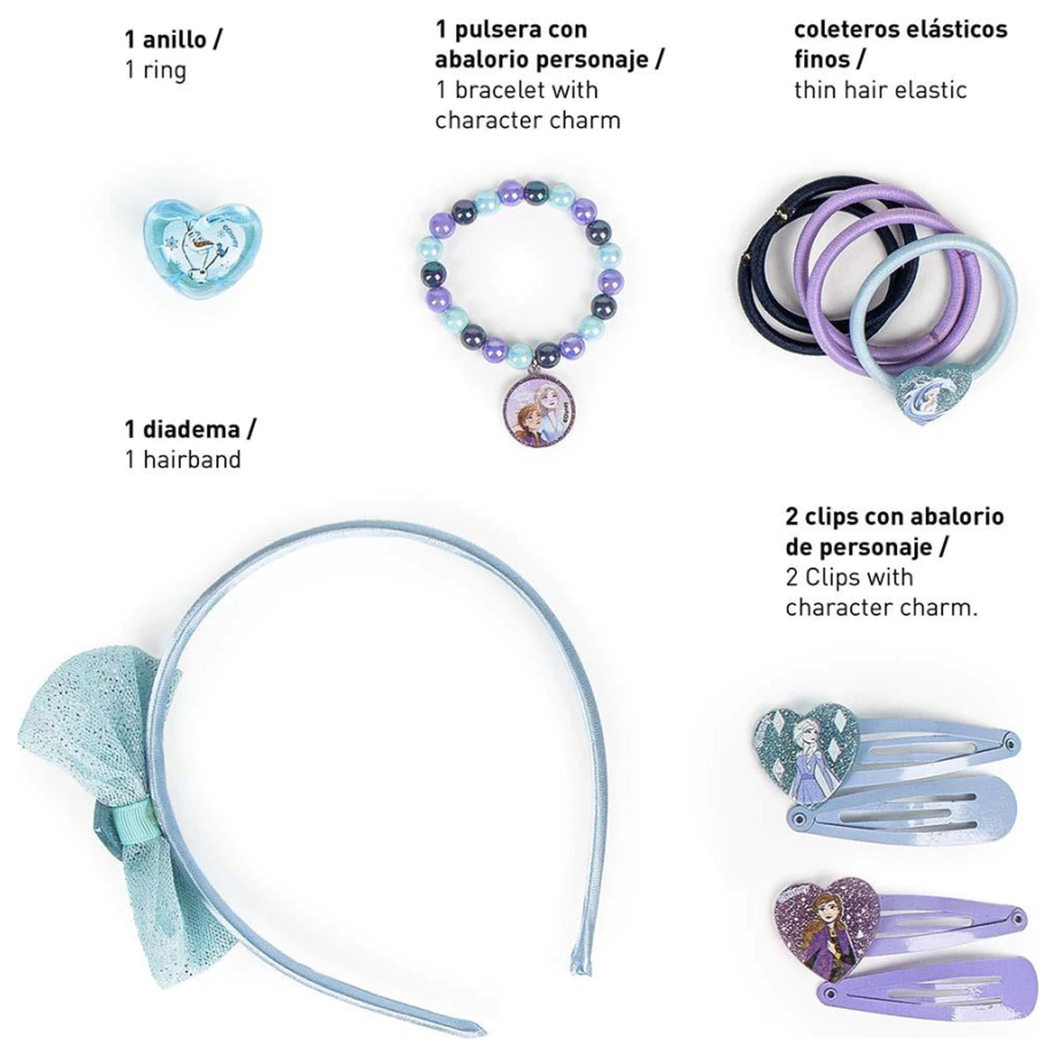 Disney Frozen set pribora za kosu "On-the-Go" fotografija proizvoda
