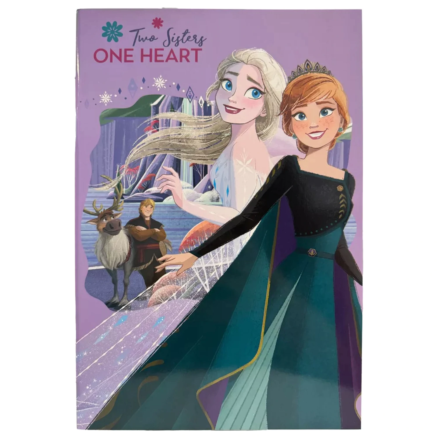 Disney Frozen One Heart B/5 bilježnica s crtama, 40 stranica fotografija proizvoda