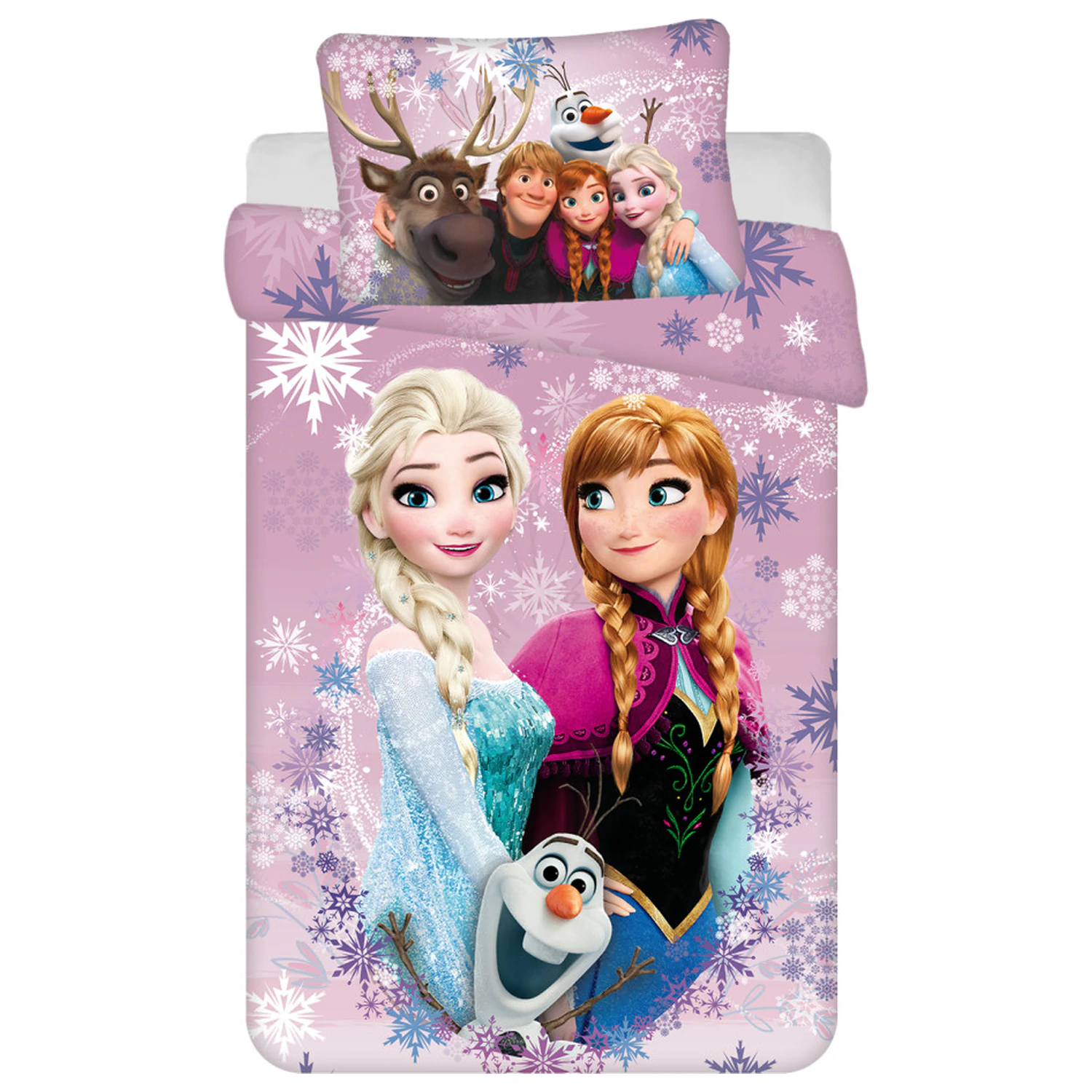 Disney Frozen Ljubičasta Frosty Dječja Dječja Vrtić Navlaka za poplun fotografija proizvoda