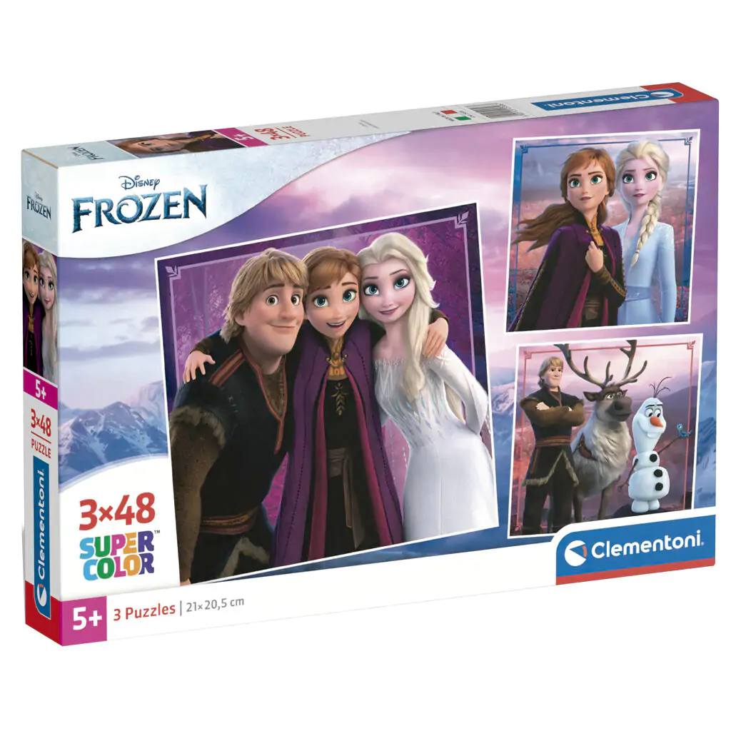 Disney Frozen puzzle 3 x 48 komada fotografija proizvoda