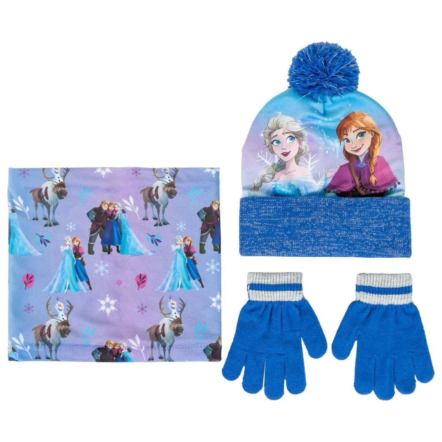 Disney Frozen set kape, rukavica i grijača vrata fotografija proizvoda