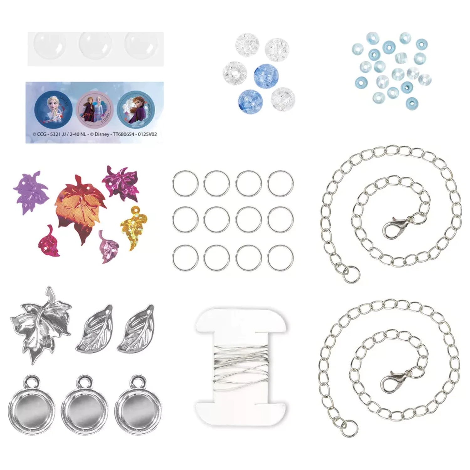Disney Frozen Sisters set za izradu narukvice s privjescima fotografija proizvoda
