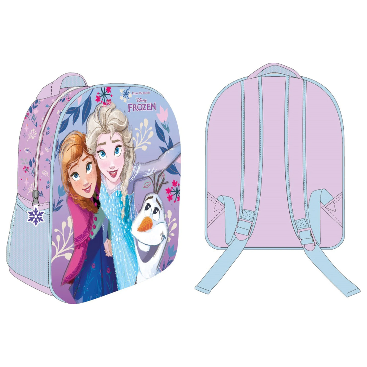 Disney Frozen Sisters of Snow Deluxe 3D ruksak, torba 30 cm fotografija proizvoda