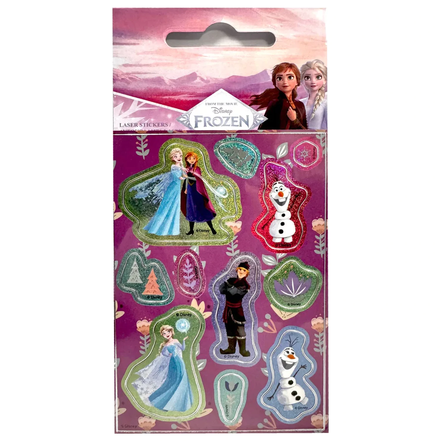 Disney Frozen Snowburst Holographic set naljepnica fotografija proizvoda