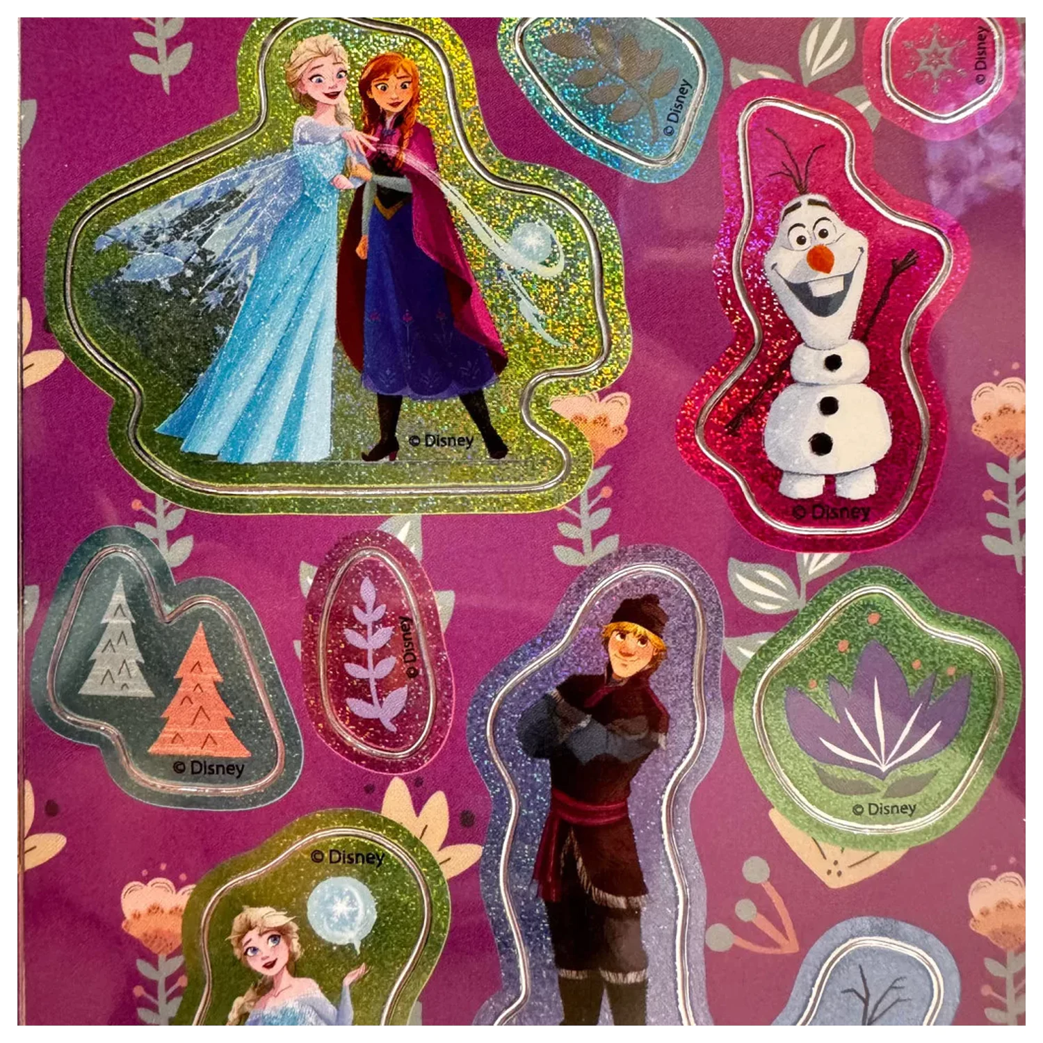 Disney Frozen Snowburst Holographic set naljepnica fotografija proizvoda