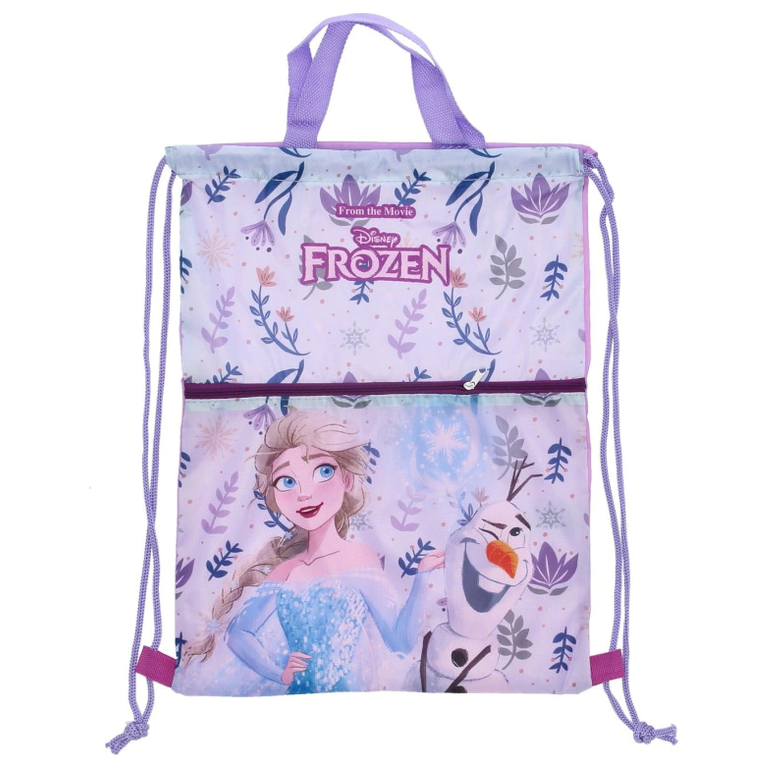 Disney Frozen Sparkle Deluxe torba za teretanu, torba na vezicu 45 cm fotografija proizvoda