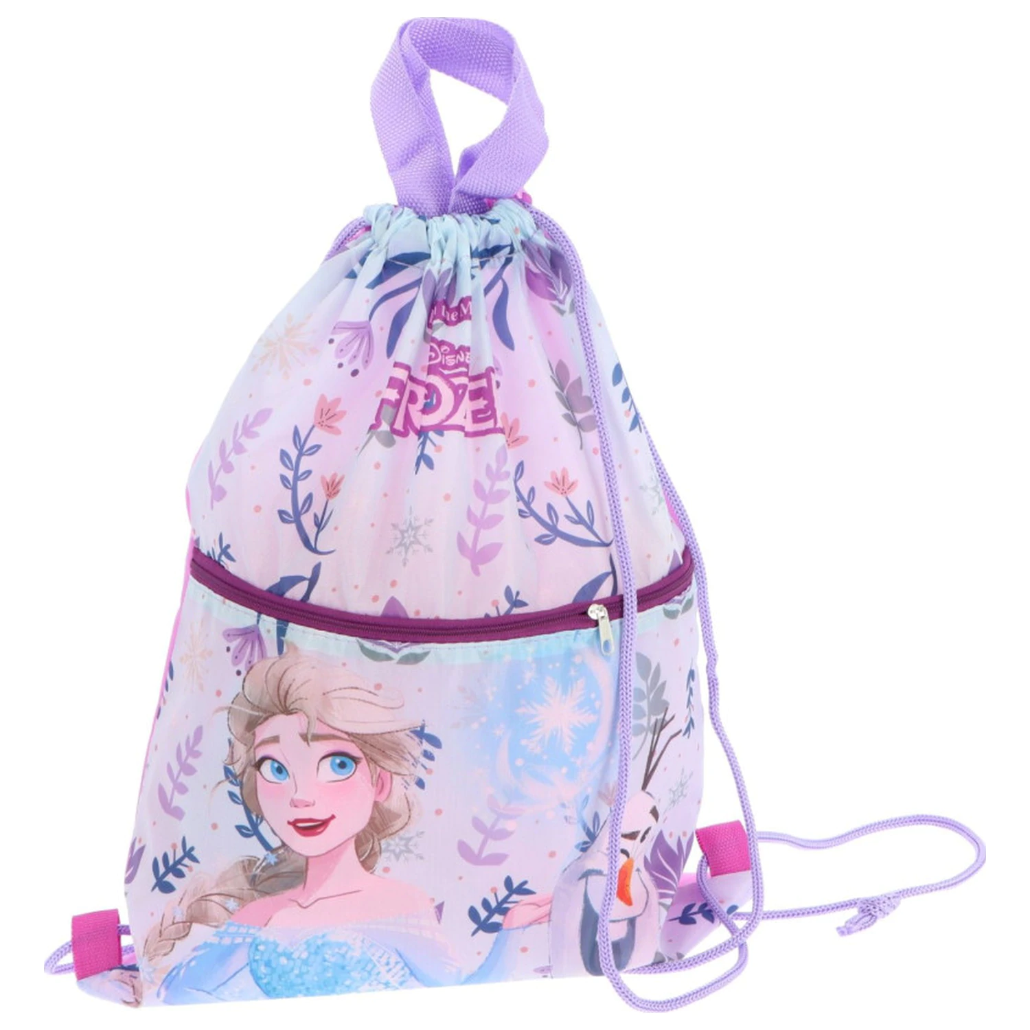 Disney Frozen Sparkle Deluxe torba za teretanu, torba na vezicu 45 cm fotografija proizvoda