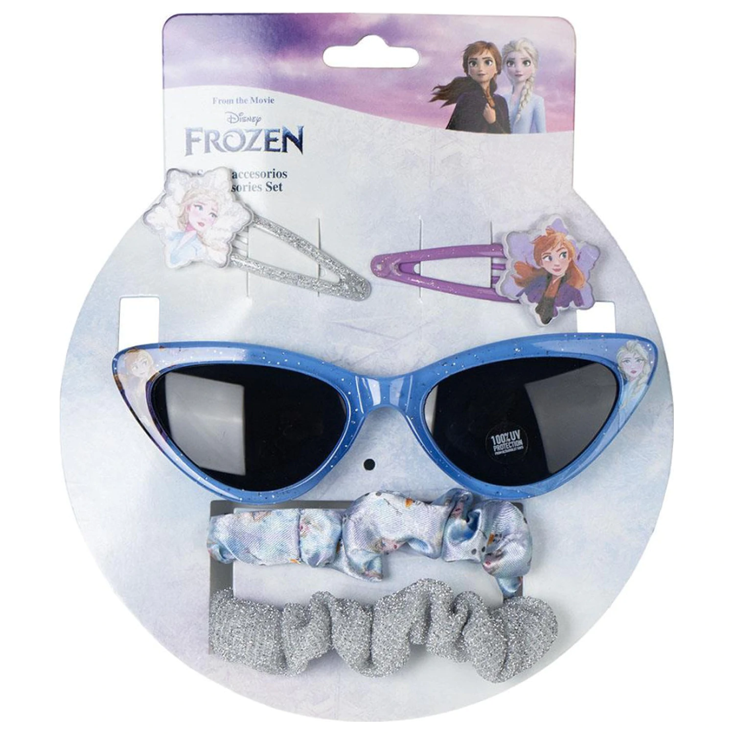 Disney Frozen Sparkle sunčane naočale i set dodataka za kosu fotografija proizvoda