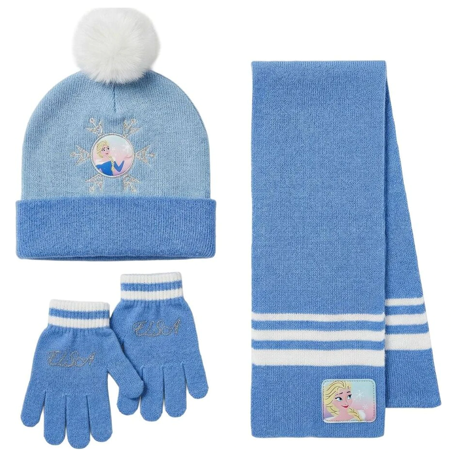 Disney Frozen zimski set snood kapa rukavice fotografija proizvoda