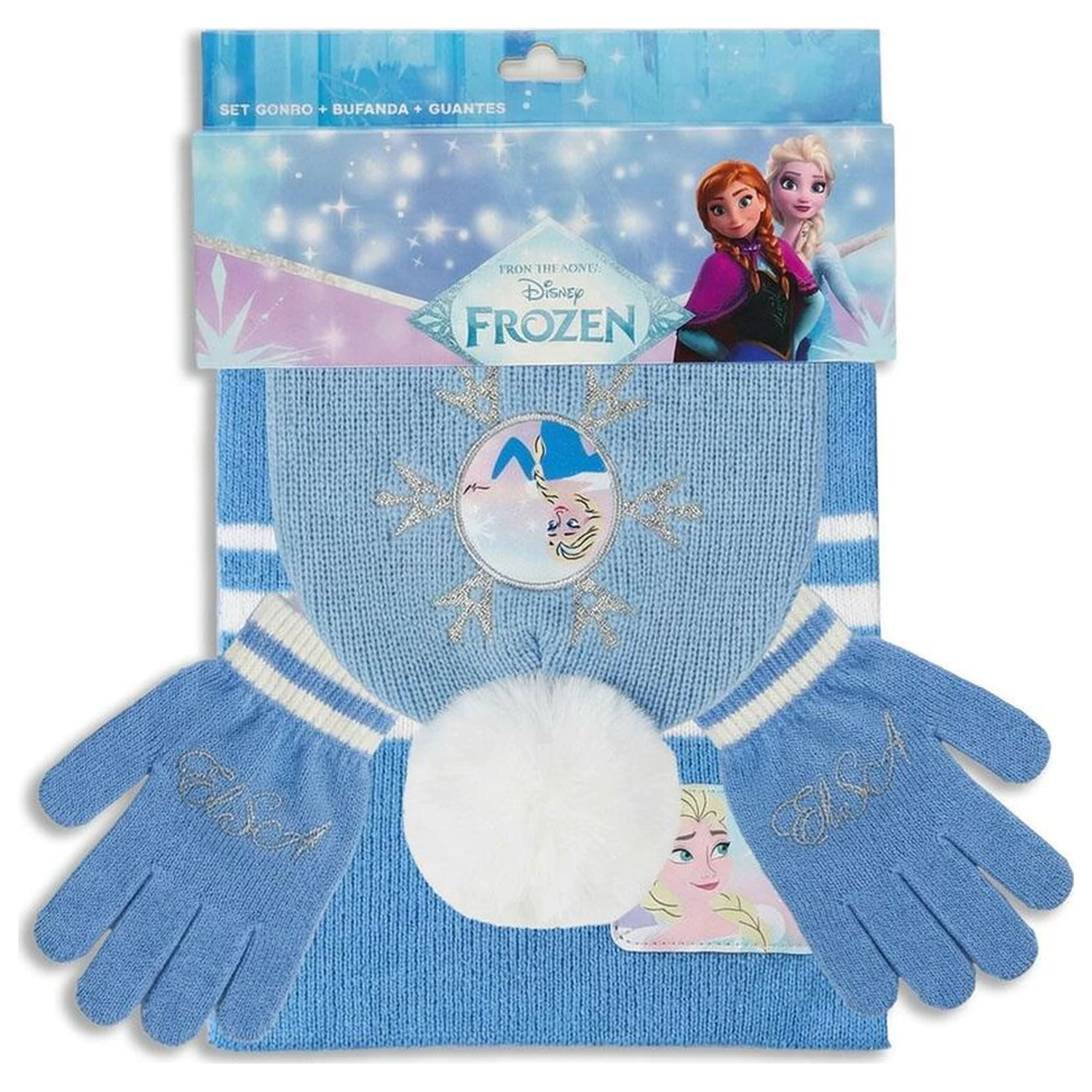 Disney Frozen zimski set snood kapa rukavice fotografija proizvoda