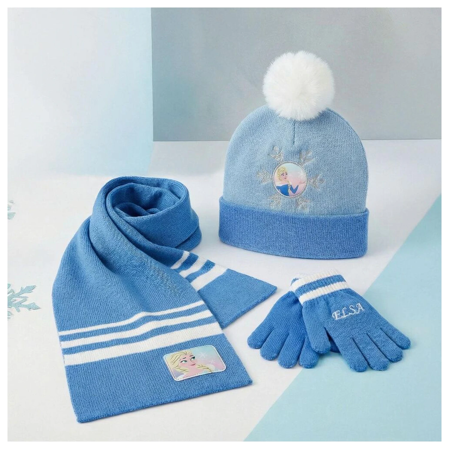 Disney Frozen zimski set snood kapa rukavice fotografija proizvoda