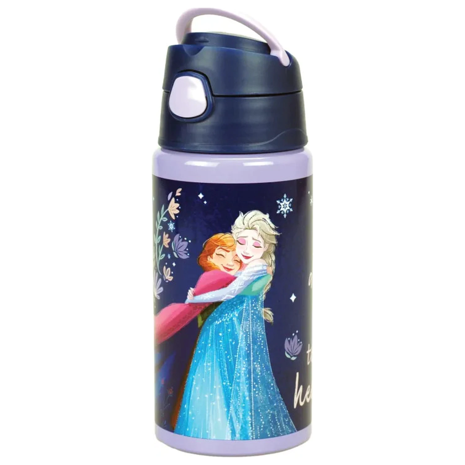 Disney Frozen Together aluminijska boca sa slamkom i kukom 500 ml fotografija proizvoda