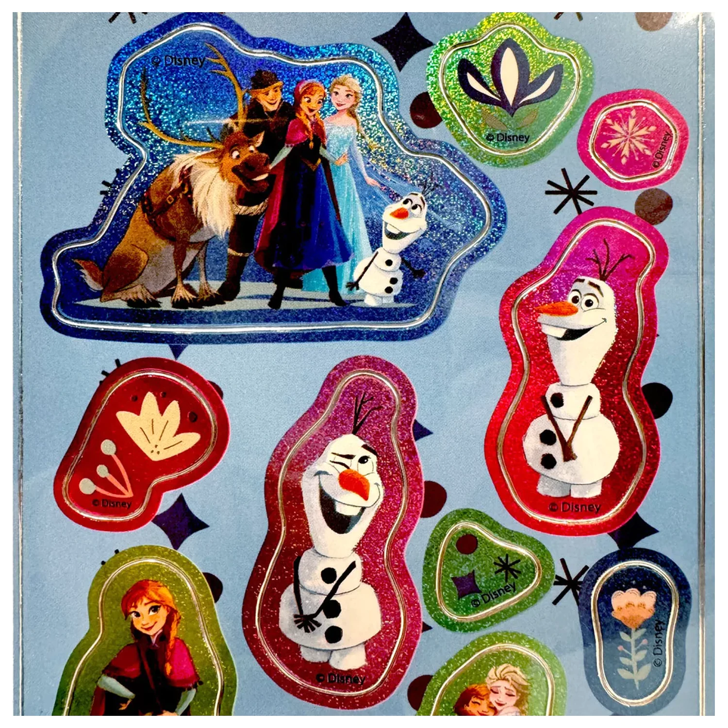 Disney Frozen Together Hologram Set naljepnica fotografija proizvoda