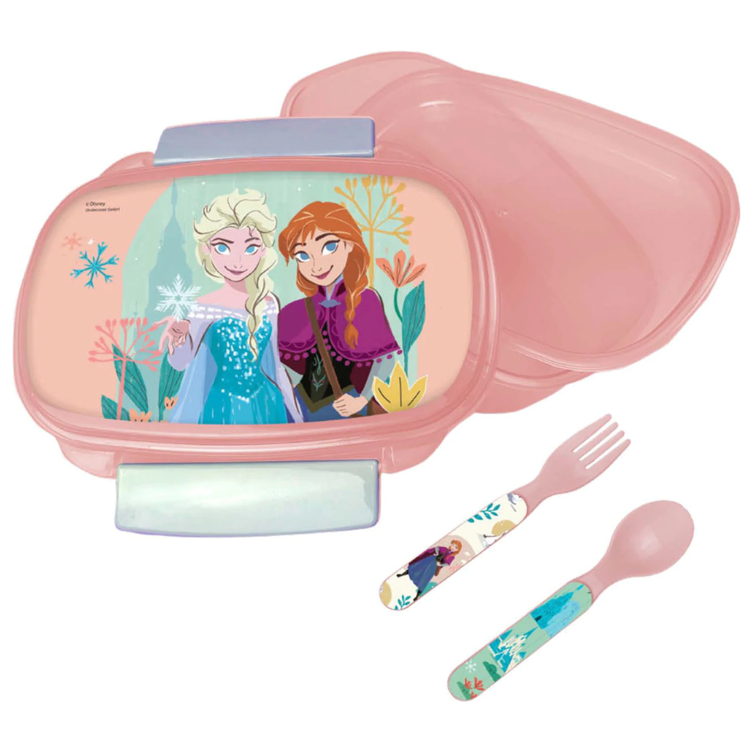 Disney Frozen Together kutija za sendviče + set pribora za jelo fotografija proizvoda