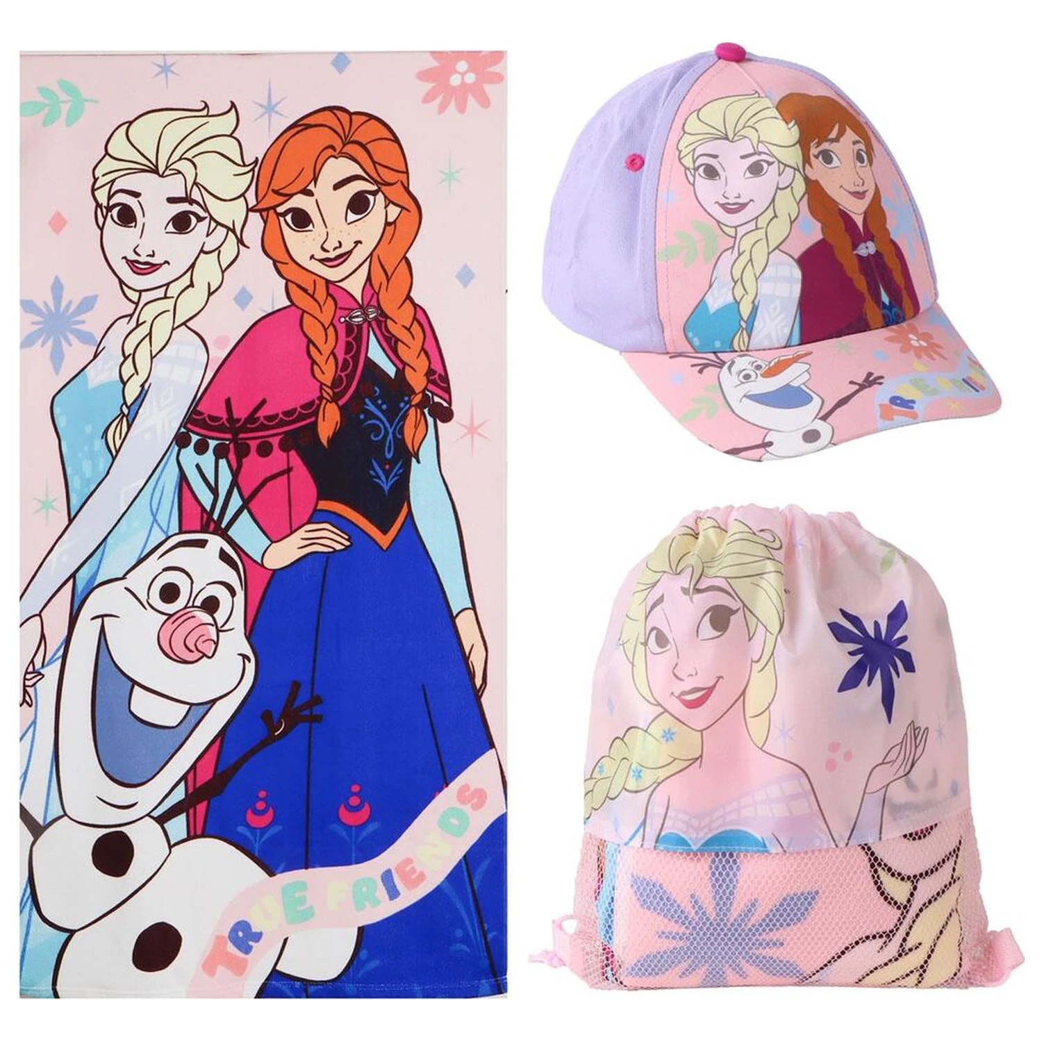 Disney Frozen ručnik + torba + kapa set fotografija proizvoda