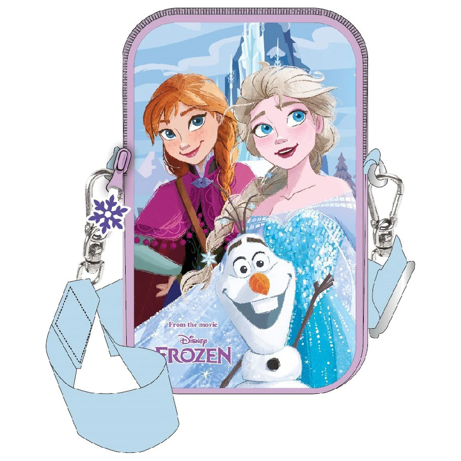 Disney Frozen Trio Deluxe torba držač za telefon 18 cm fotografija proizvoda
