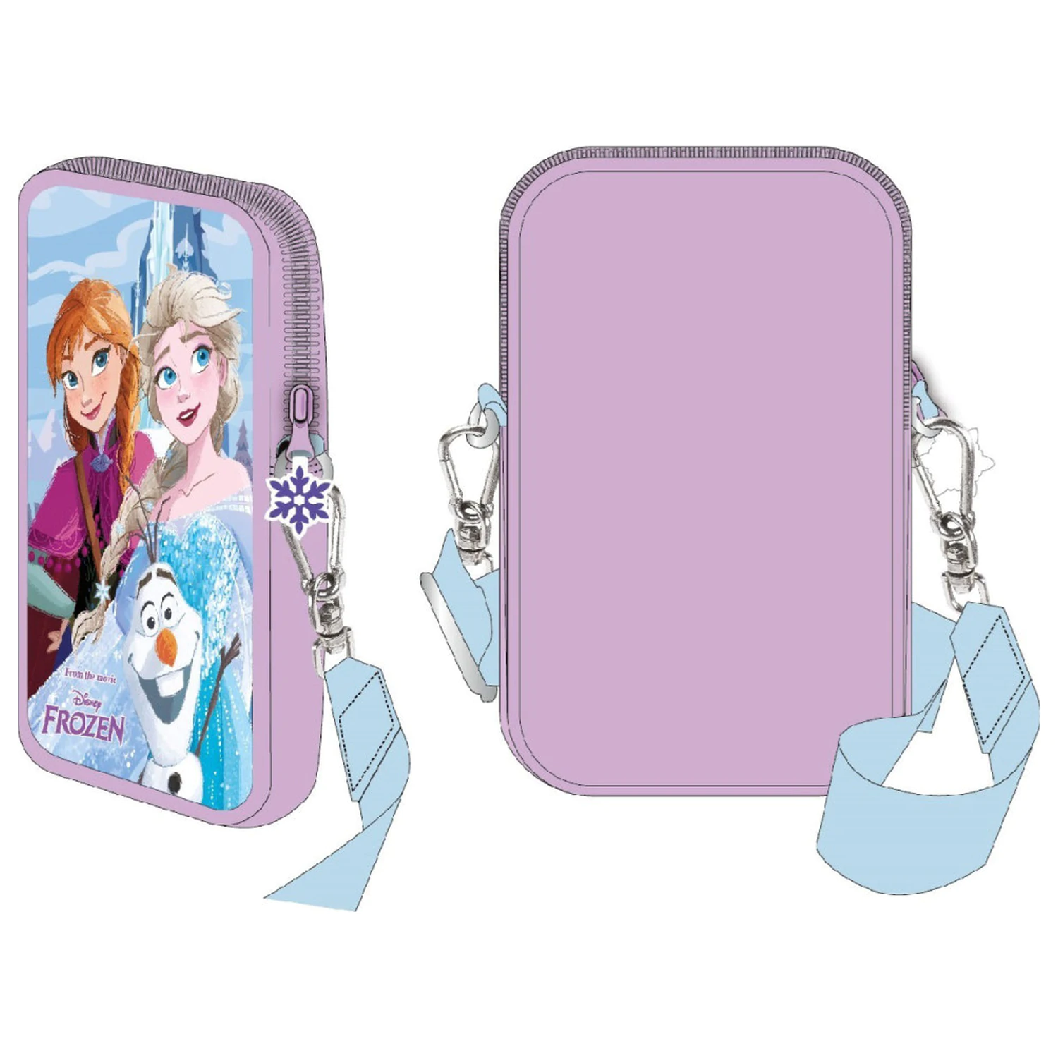 Disney Frozen Trio Deluxe torba držač za telefon 18 cm fotografija proizvoda
