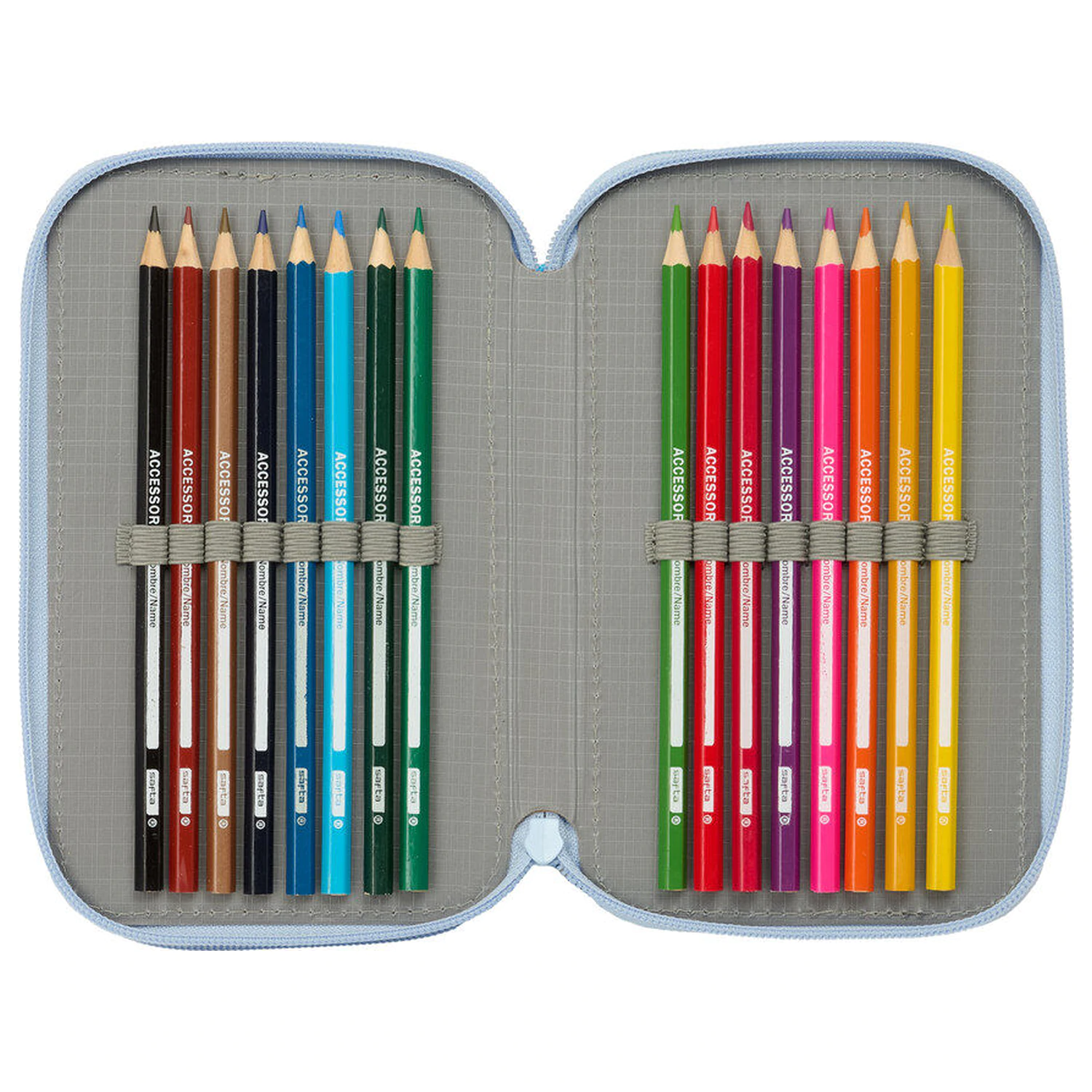 Disney Frozen trostruka pernica 37 kom fotografija proizvoda