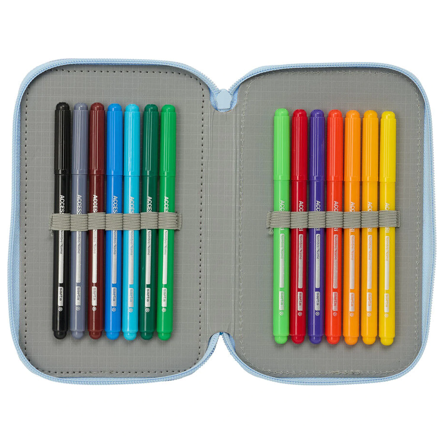 Disney Frozen trostruka pernica 37 kom fotografija proizvoda