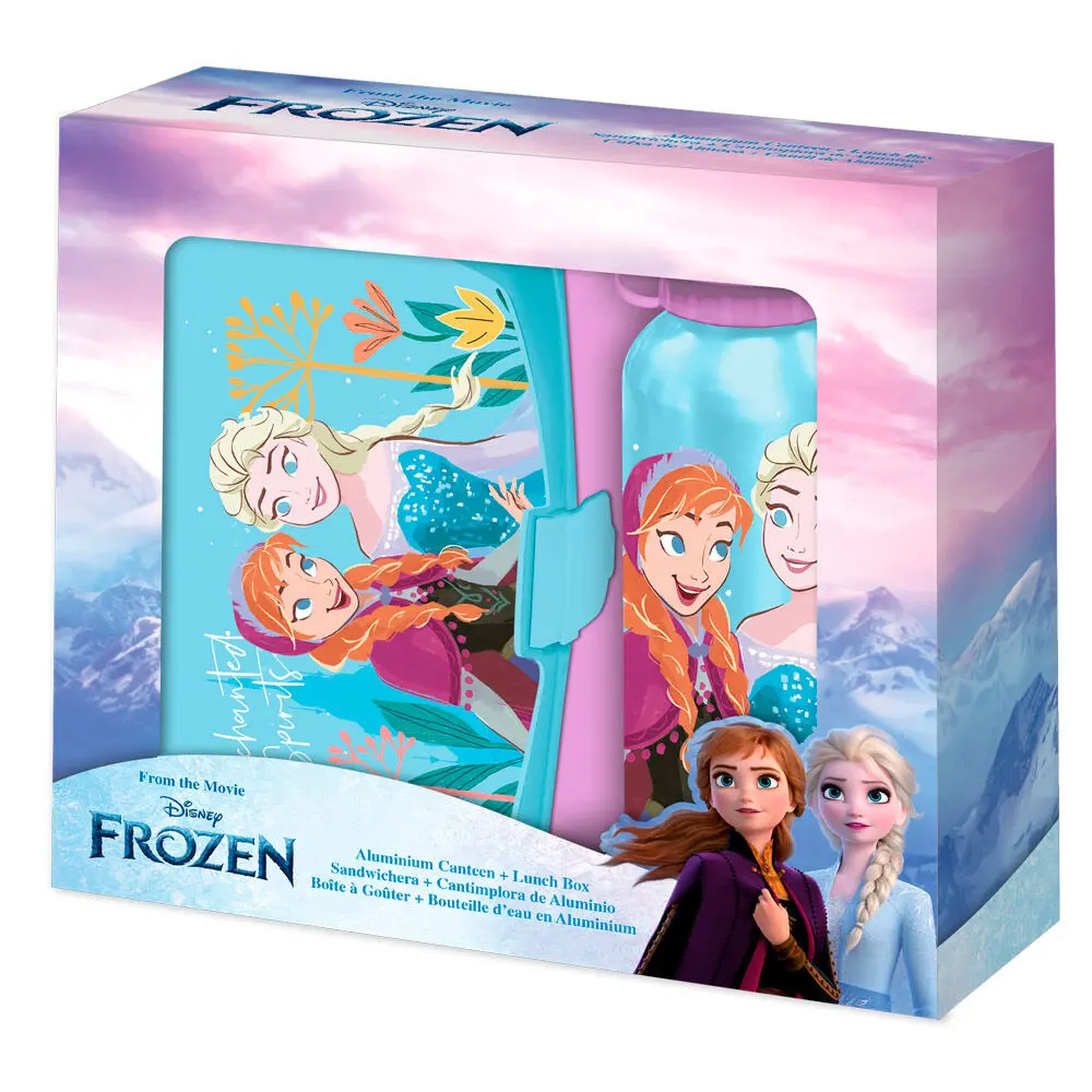 Disney Frozen Kutija za ručak + aluminijska boca set 500 ml fotografija proizvoda