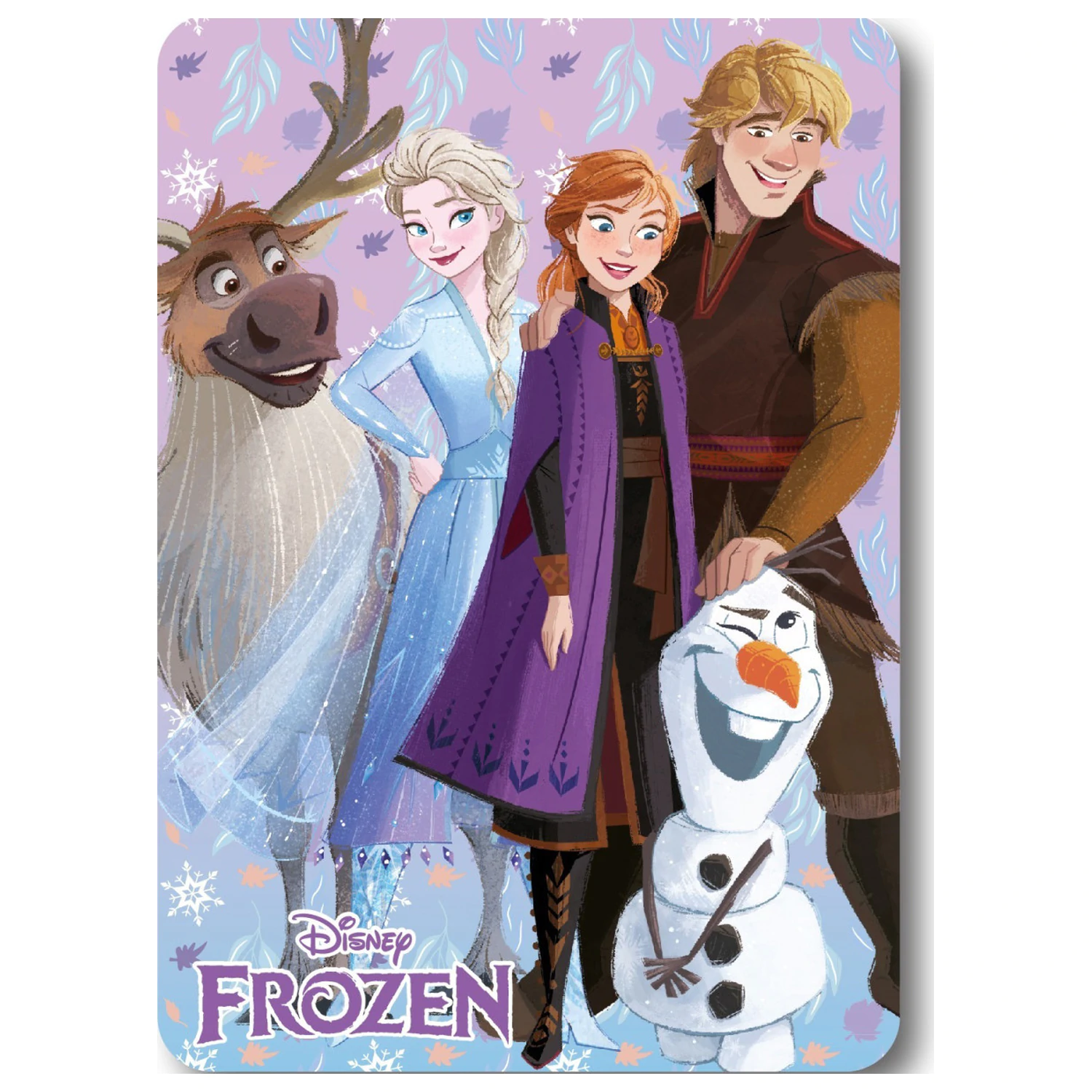 Disney Frozen Winter Friends dekica od flisa fotografija proizvoda