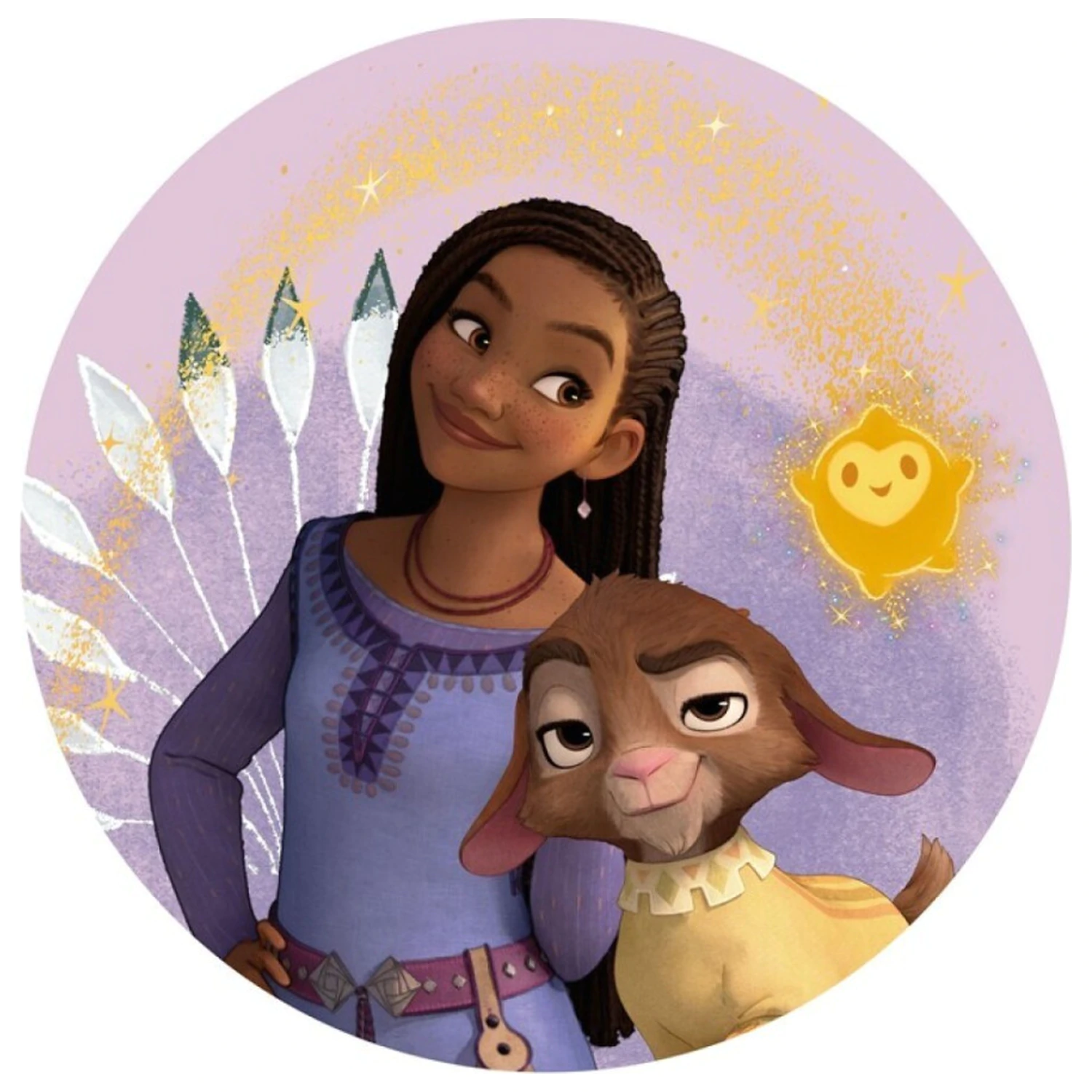 Disney Wish dekorativni jastuk u obliku srca i zvijezda fotografija proizvoda