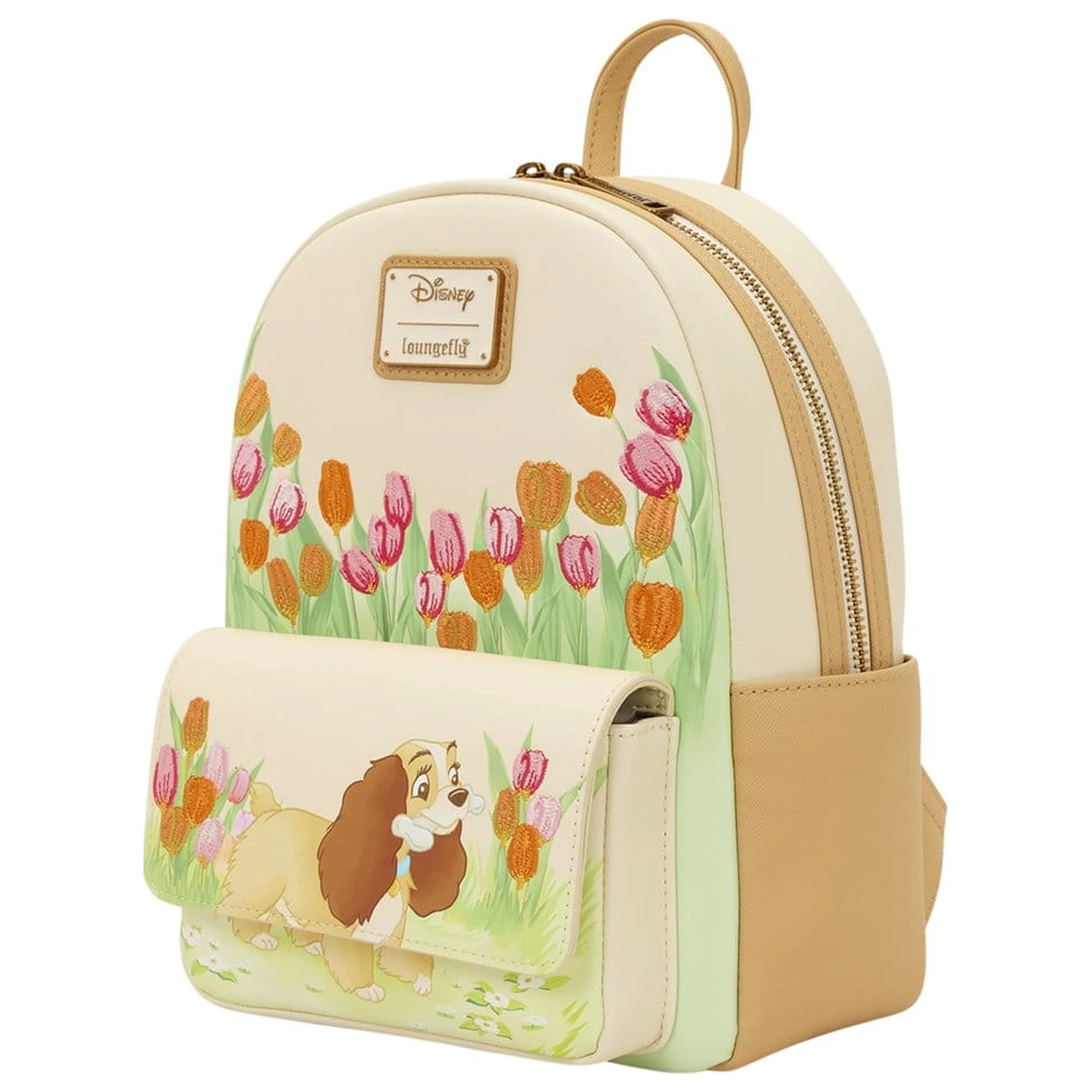 Disney by Loungefly Mini ruksak Lady and the Tramp Pastel Tulip fotografija proizvoda
