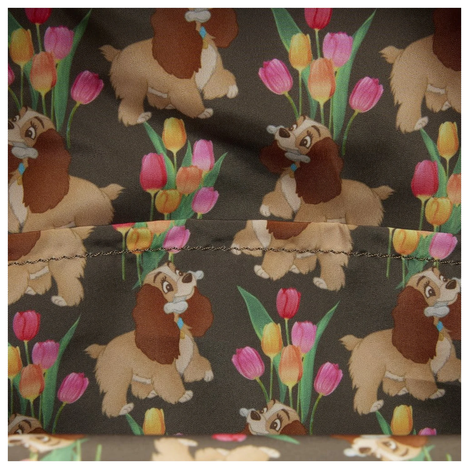 Disney by Loungefly Mini ruksak Lady and the Tramp Pastel Tulip fotografija proizvoda