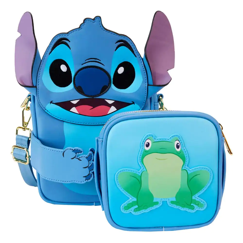 Disney by Loungefly torba za nošenje preko tijela Lilo & Stitch Camping Crossbuddies fotografija proizvoda