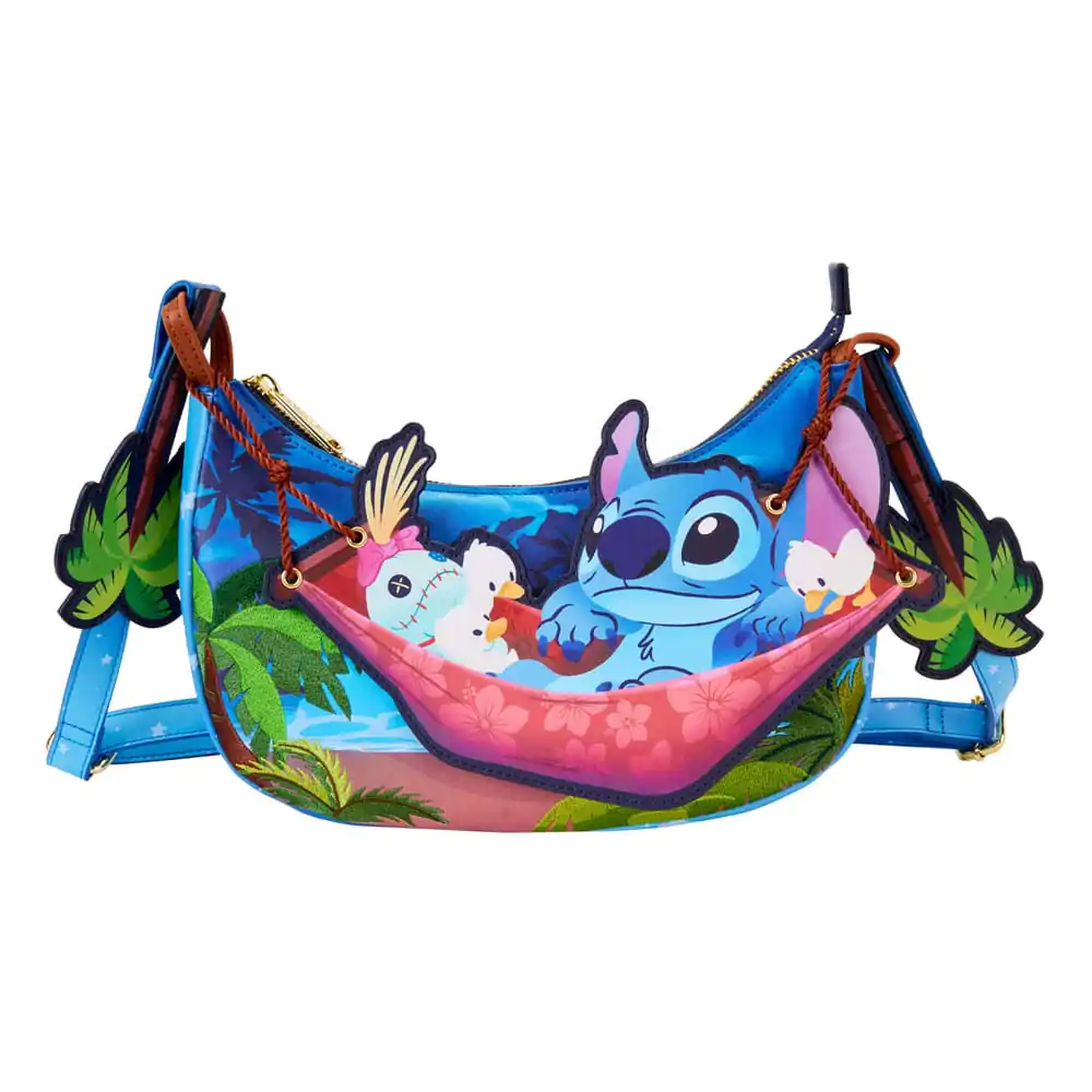 Disney by Loungefly Crossbody Lilo & Stitch Camping Cuties viseća ležaljka fotografija proizvoda