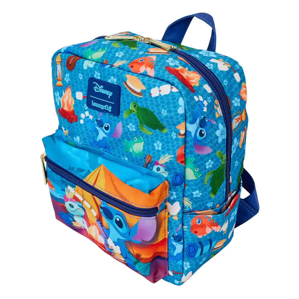 Disney by Loungefly Mini ruksak Lilo and Stitch Camping Cuties AOP fotografija proizvoda