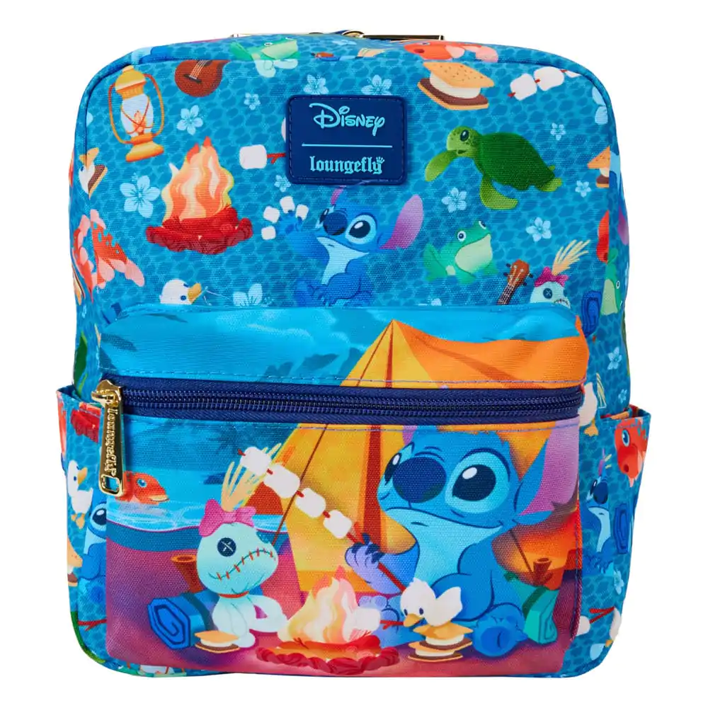 Disney by Loungefly Mini ruksak Lilo and Stitch Camping Cuties AOP fotografija proizvoda