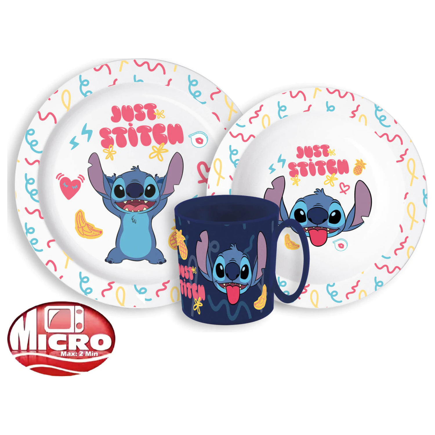 Disney Lilo & Stitch Palms set za večeru, Micro Plastic set sa šalicom fotografija proizvoda